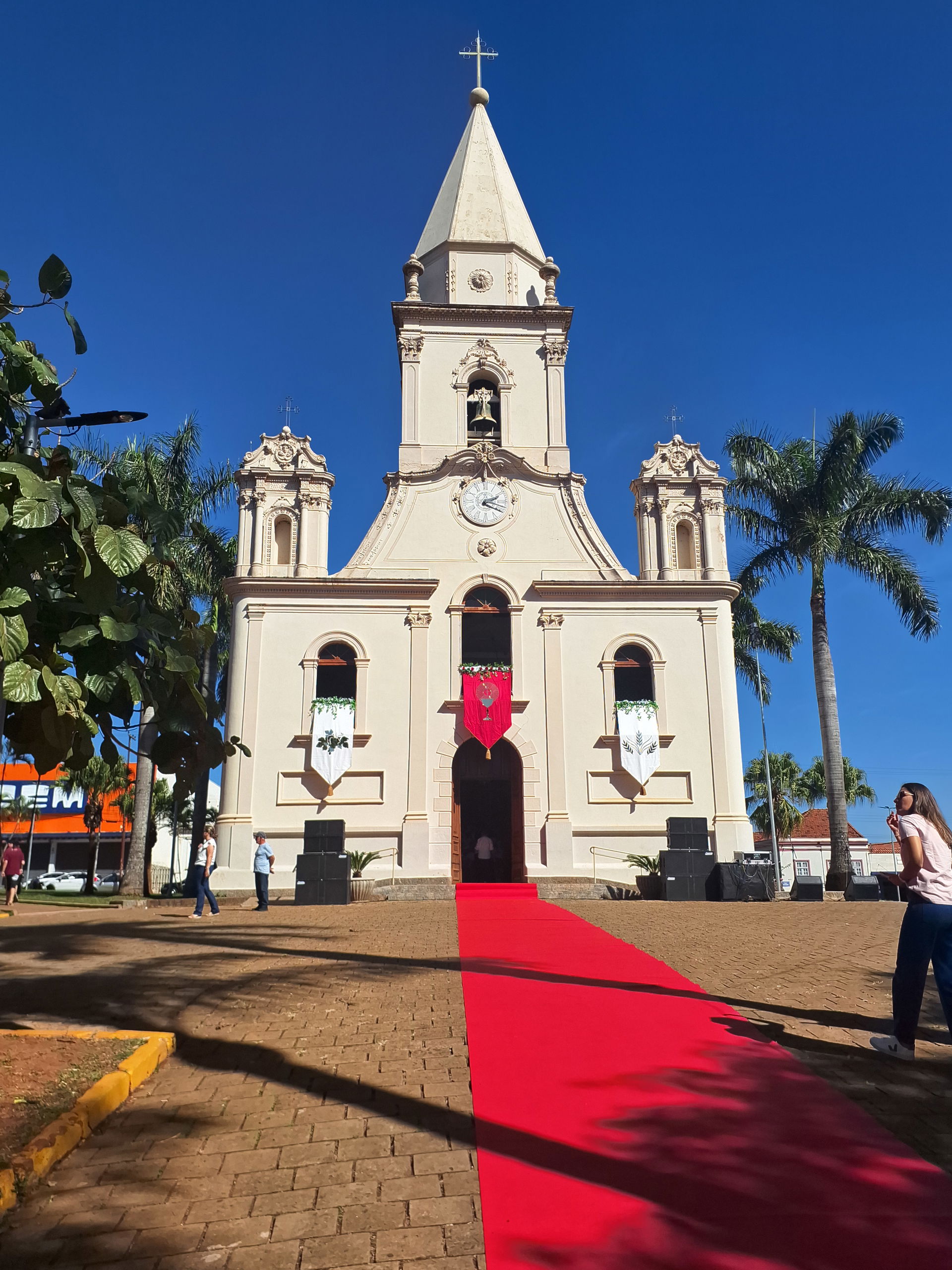 São Manuel Parish, São Manuel, São Paulo in 2025, during Corpus…