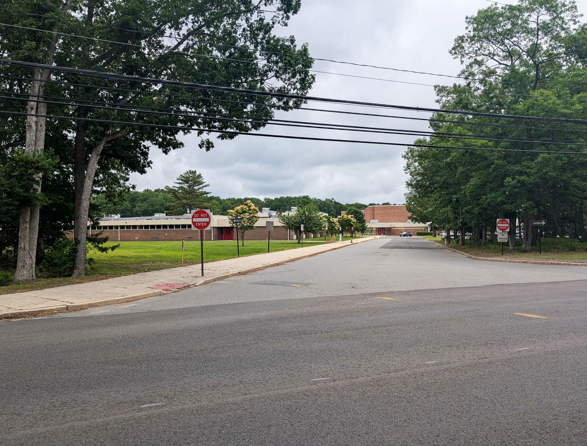 Photo of a part of the Jackson Memorial High School in Jackson …