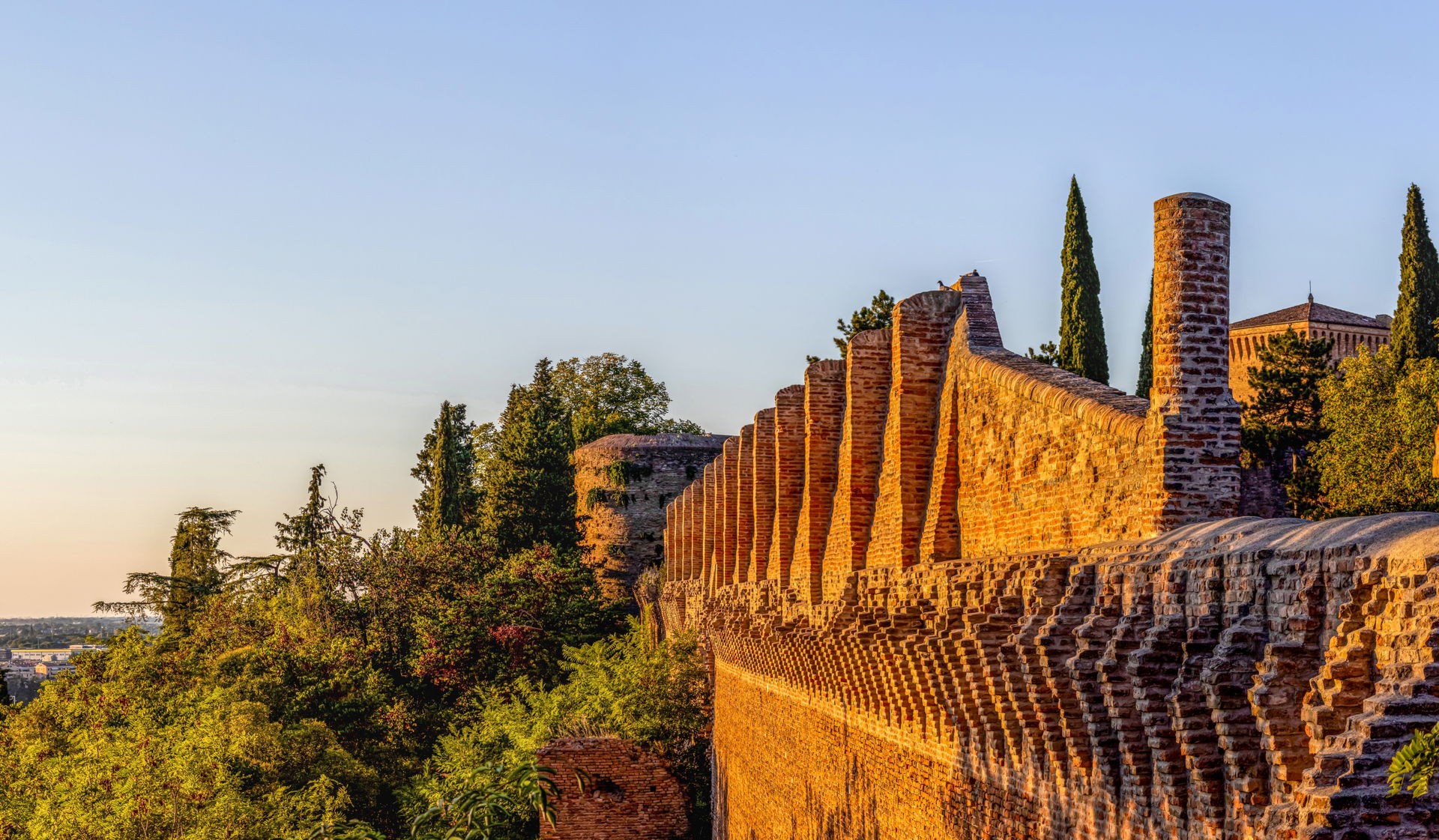 Rocca Vecchia, Cesena (Italy) - Ancient fortifications.