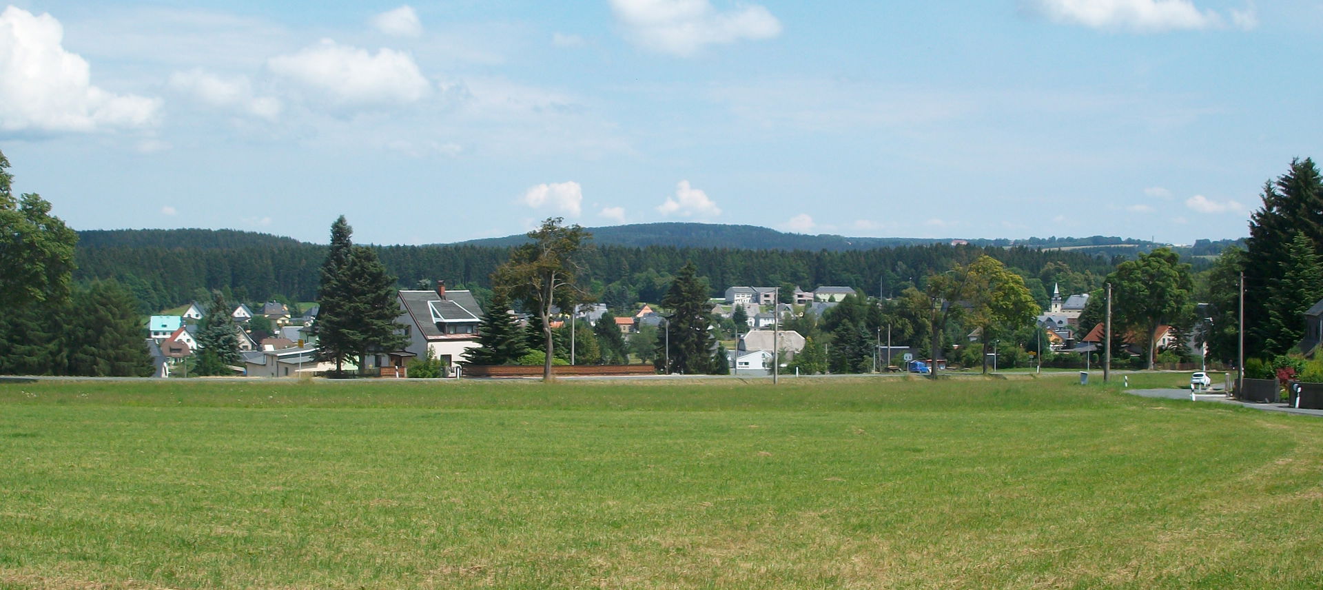 Blick auf Werda