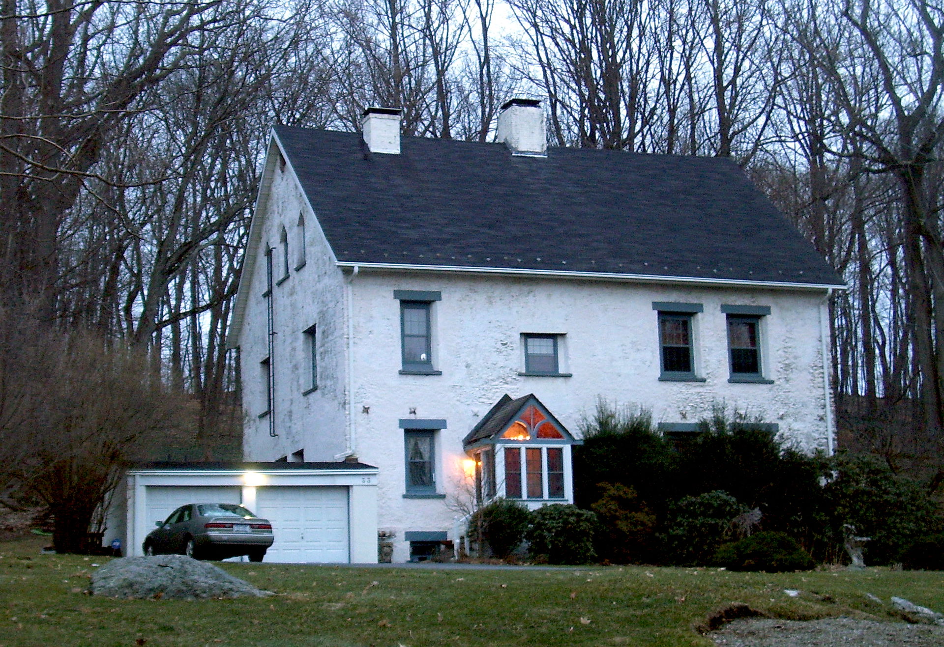 Rehoboth, Chappaqua, NY, USA. One of the earliest concrete buil…