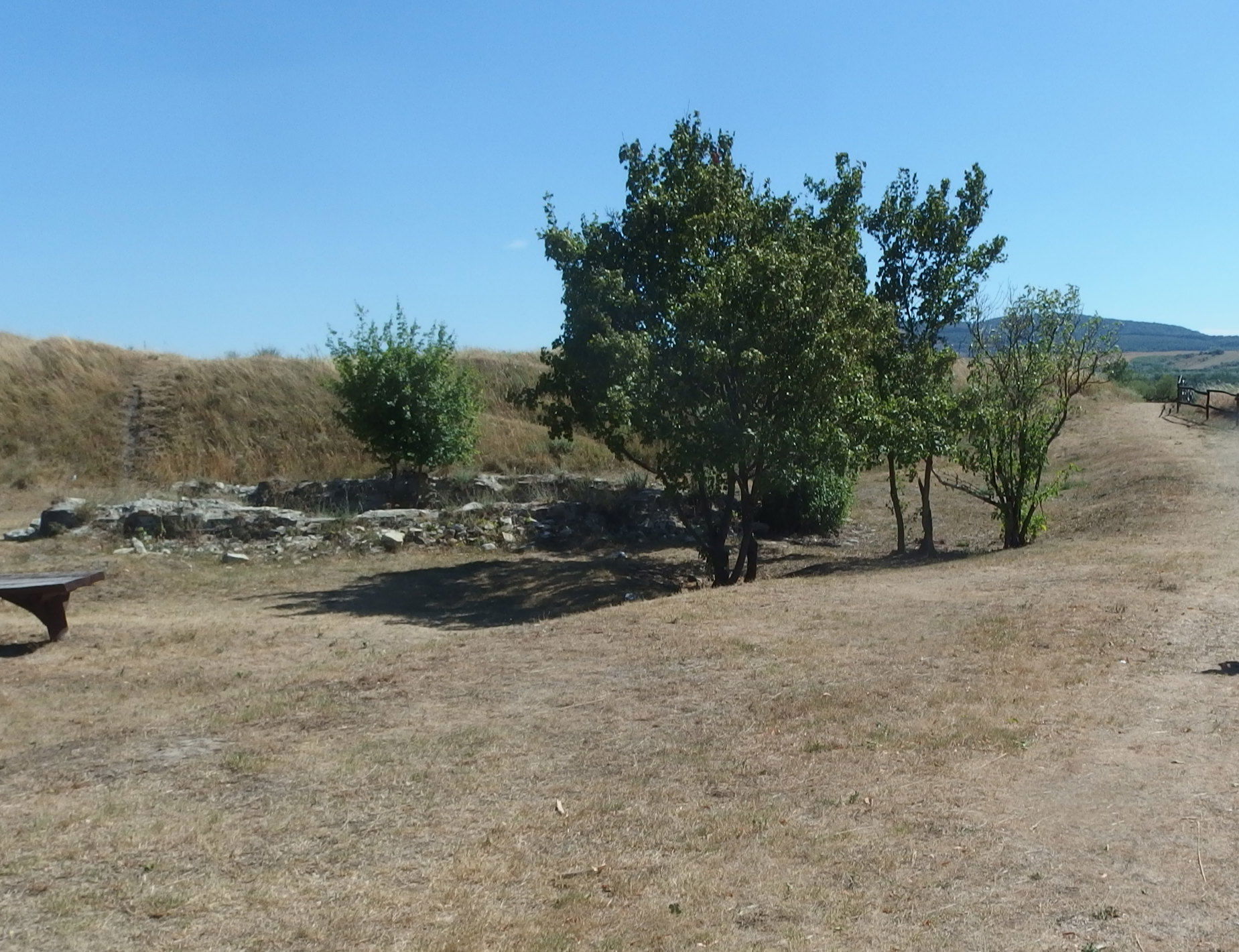 14th century chapelle ruins in Nyergesújfalu, Hungary