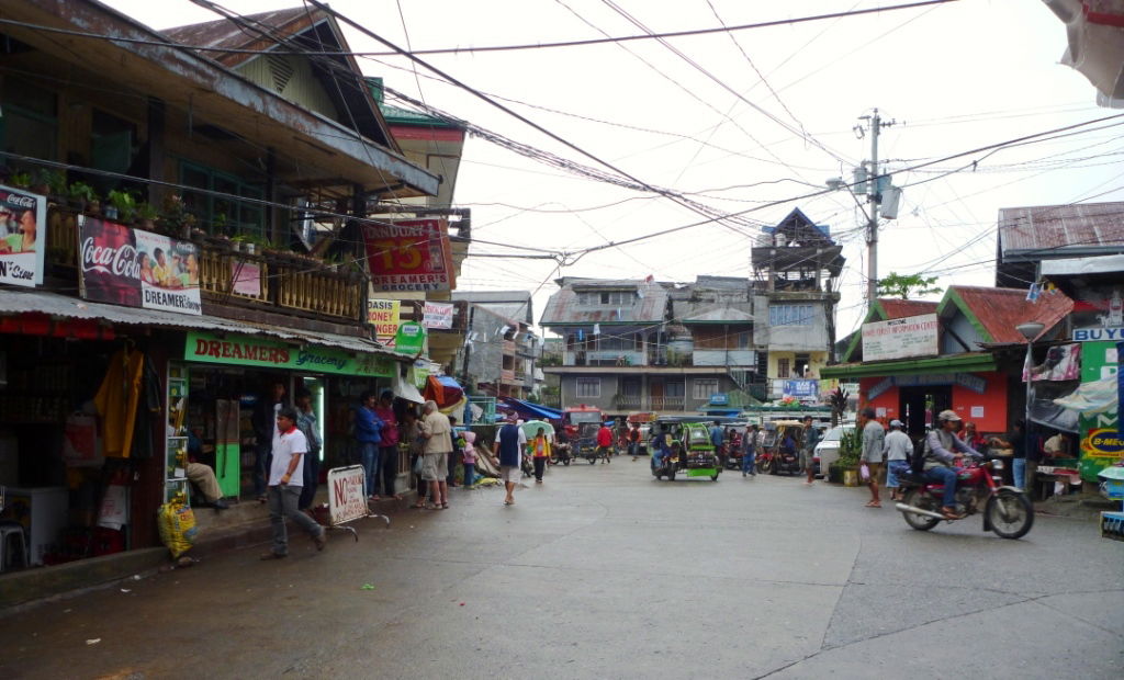 dowtown Romblon Island, Philippines