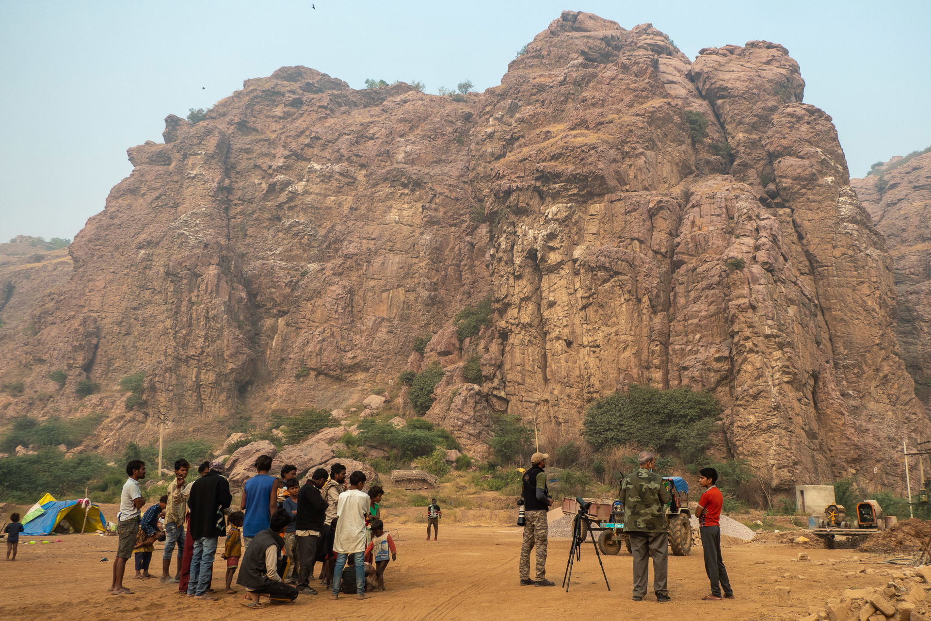 Bayana Cliffs