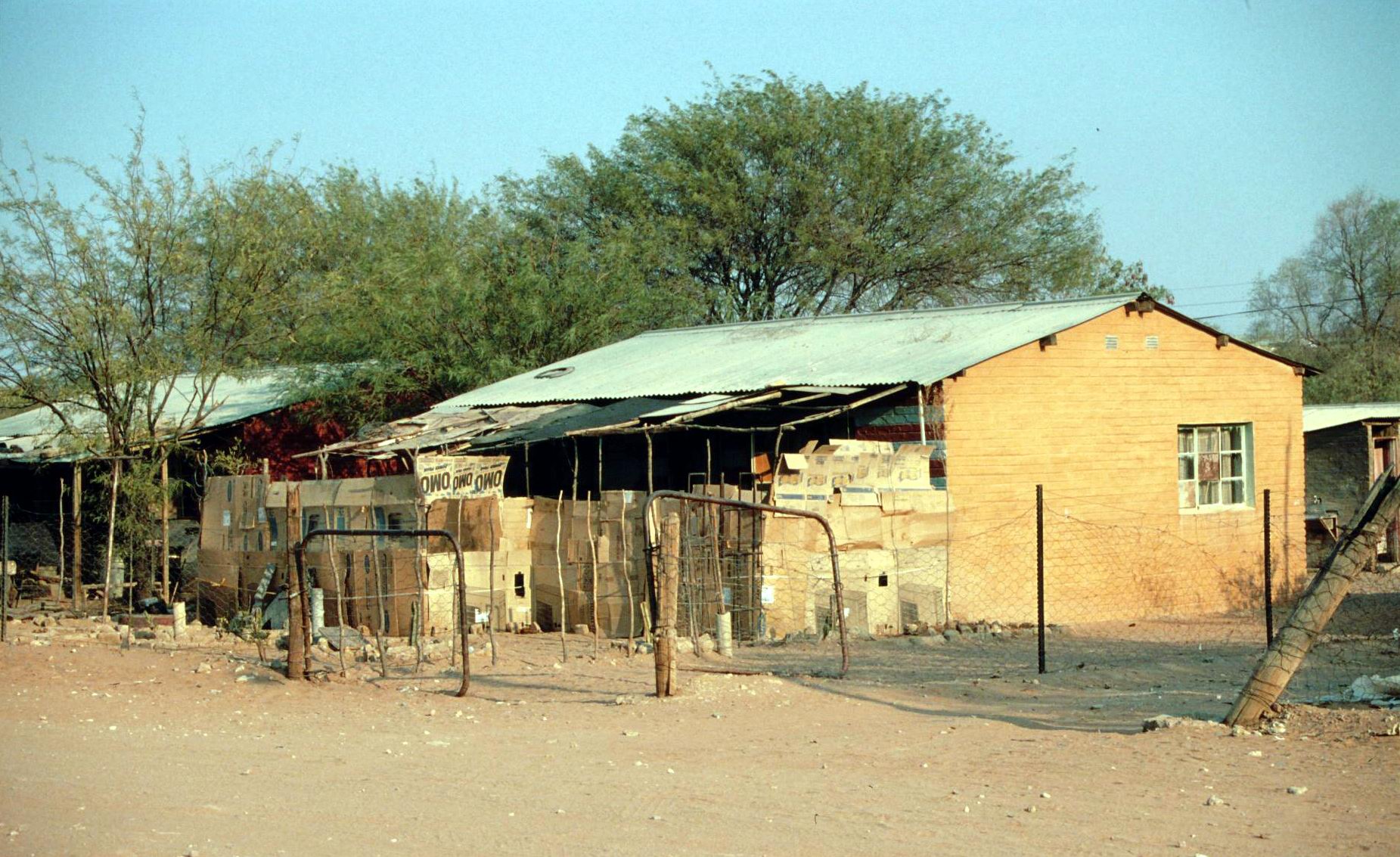 Housing in Khorixas, Namibia