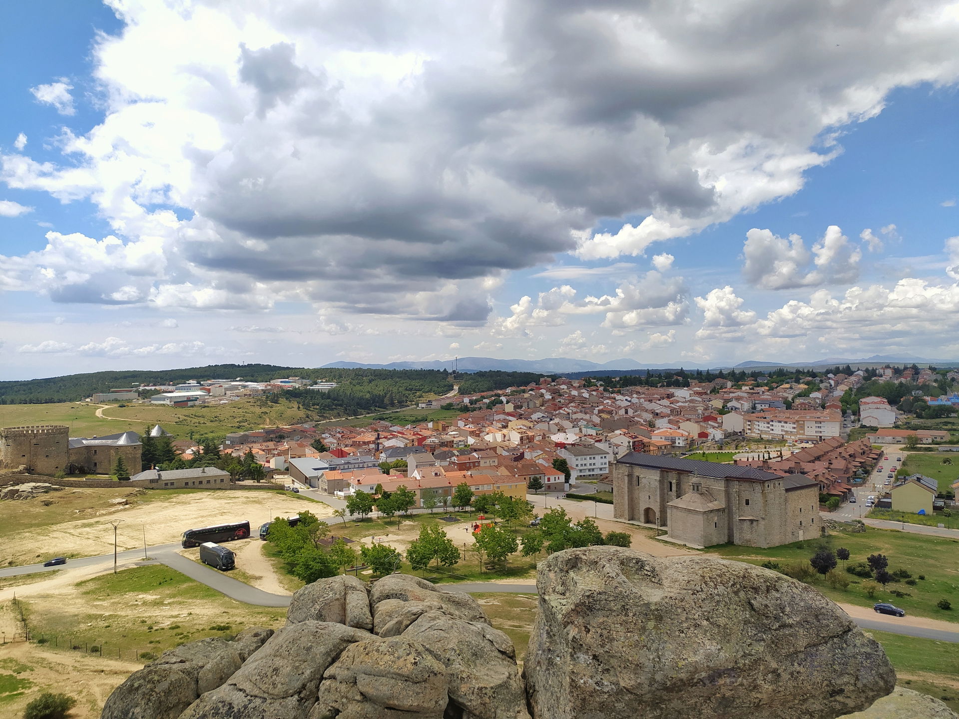 Vista parcial de Las Navas del Marqués