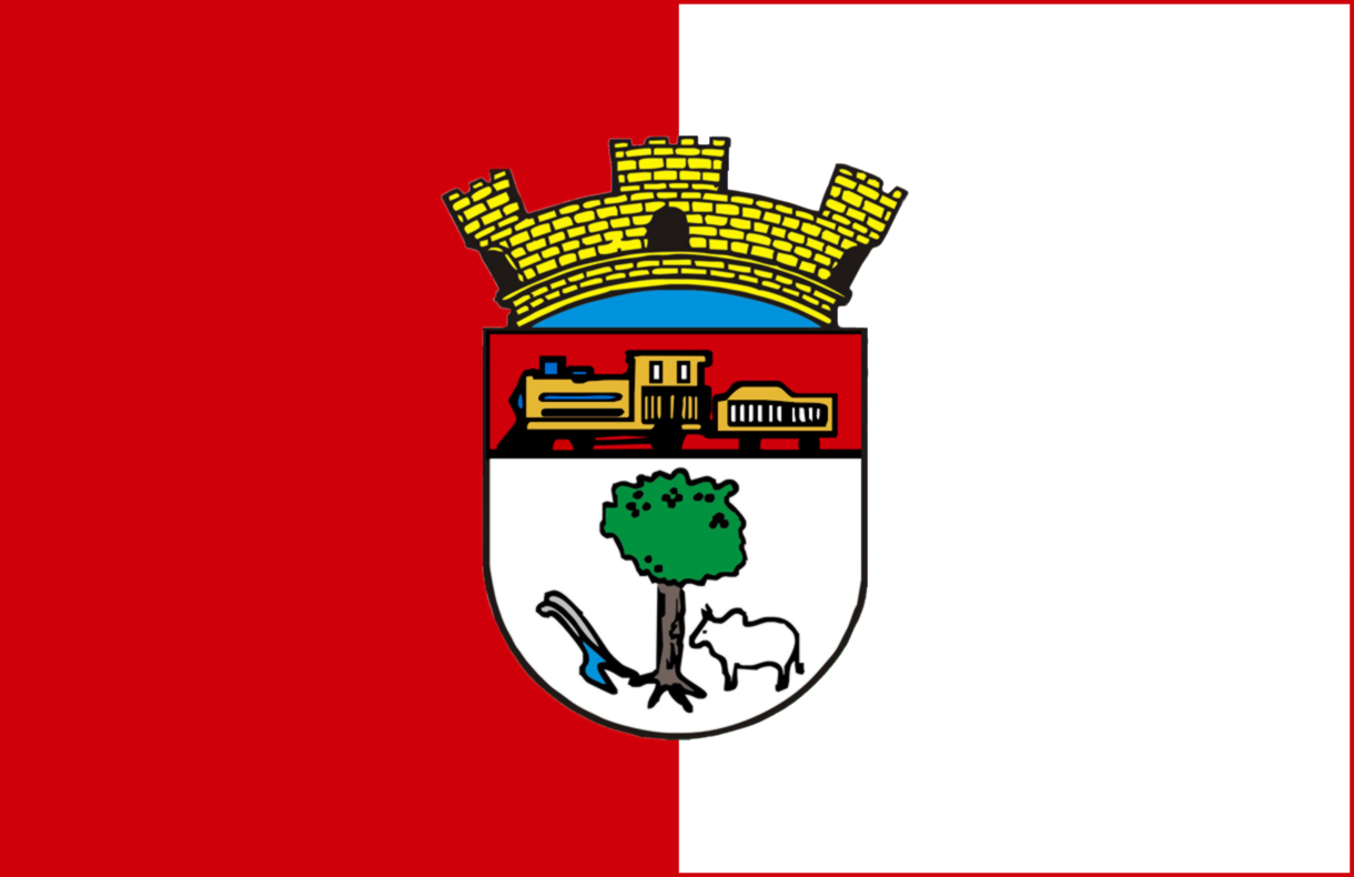 Bandeira municipal de Presidente Venceslau - São Paulo, Brasil.