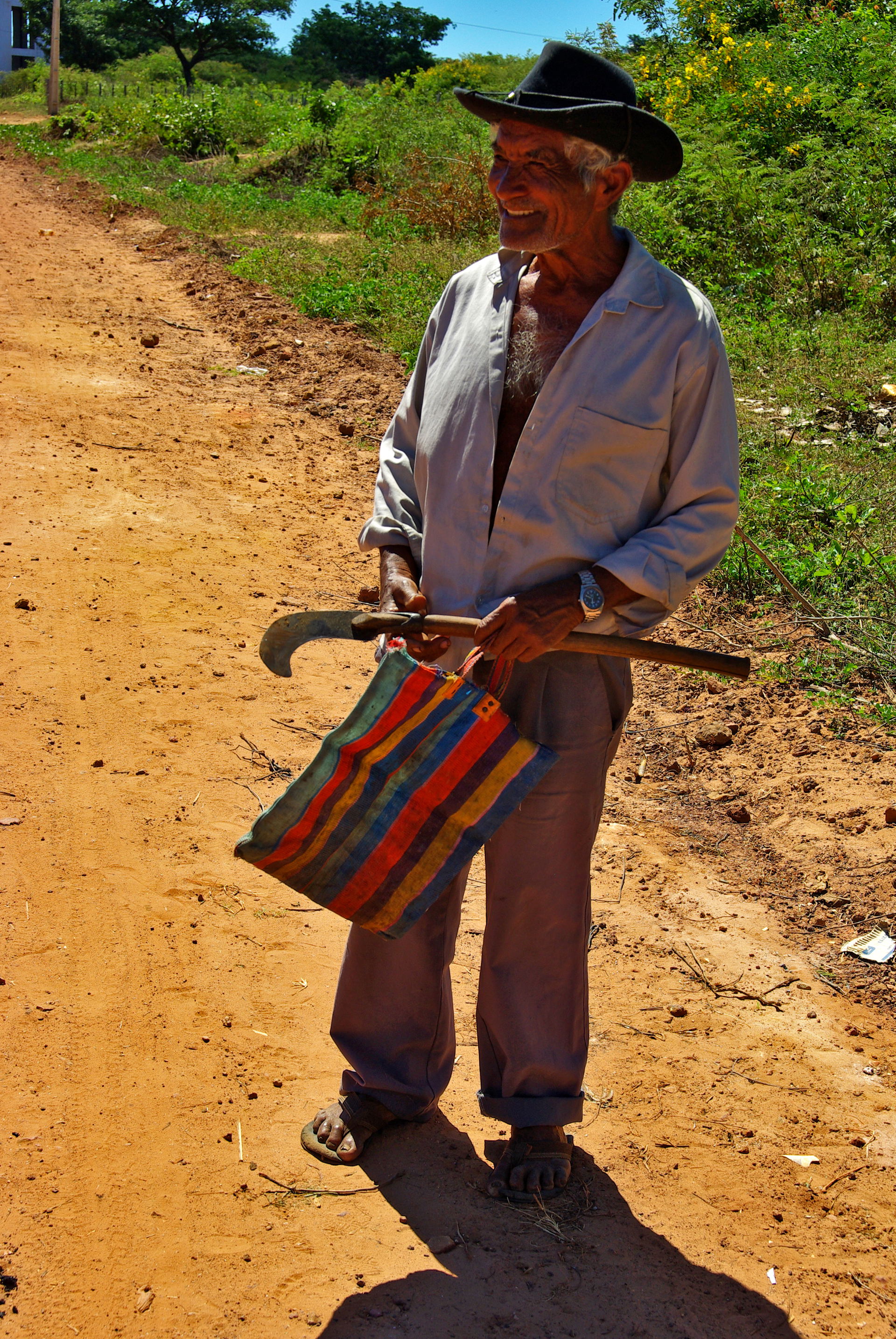 Povoado Mangabeira na Serra dos Matões.