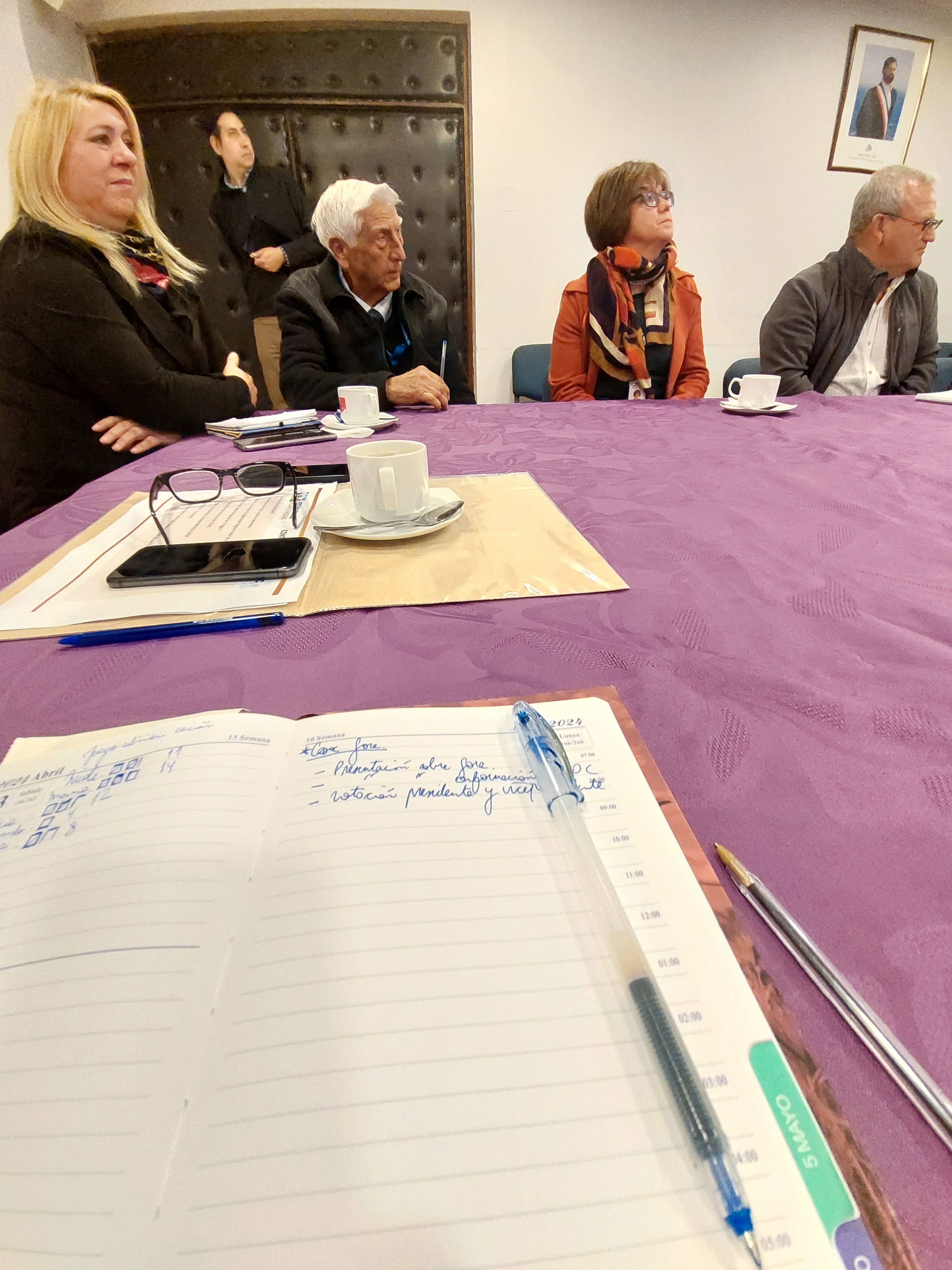 El presidente de la Fundación Cultural Región de Colchagua, Die…