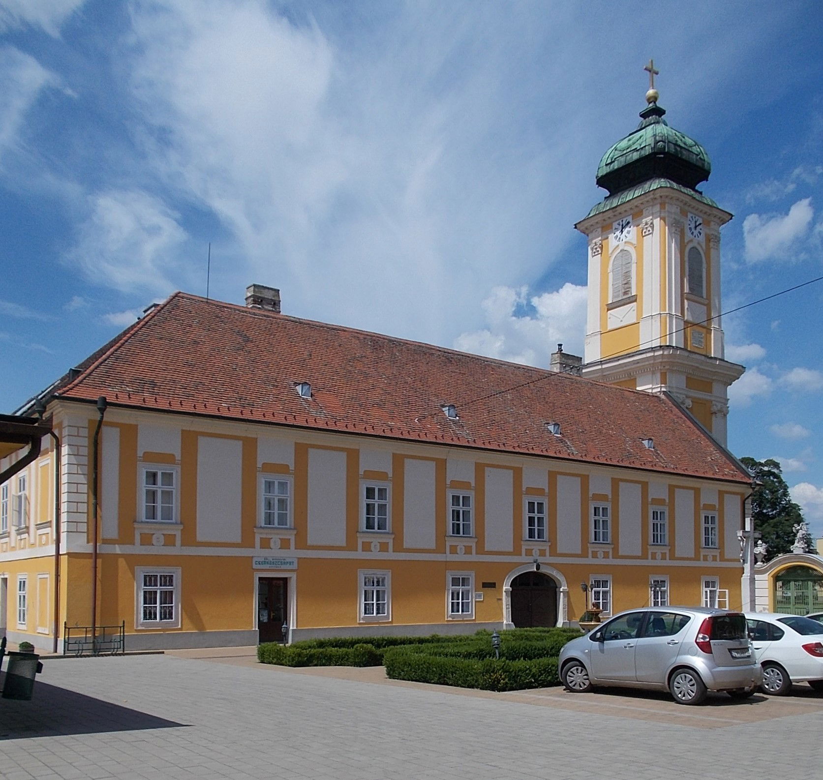: Saint Michael Norbertine Abbey, Our Lady church tower from so…
