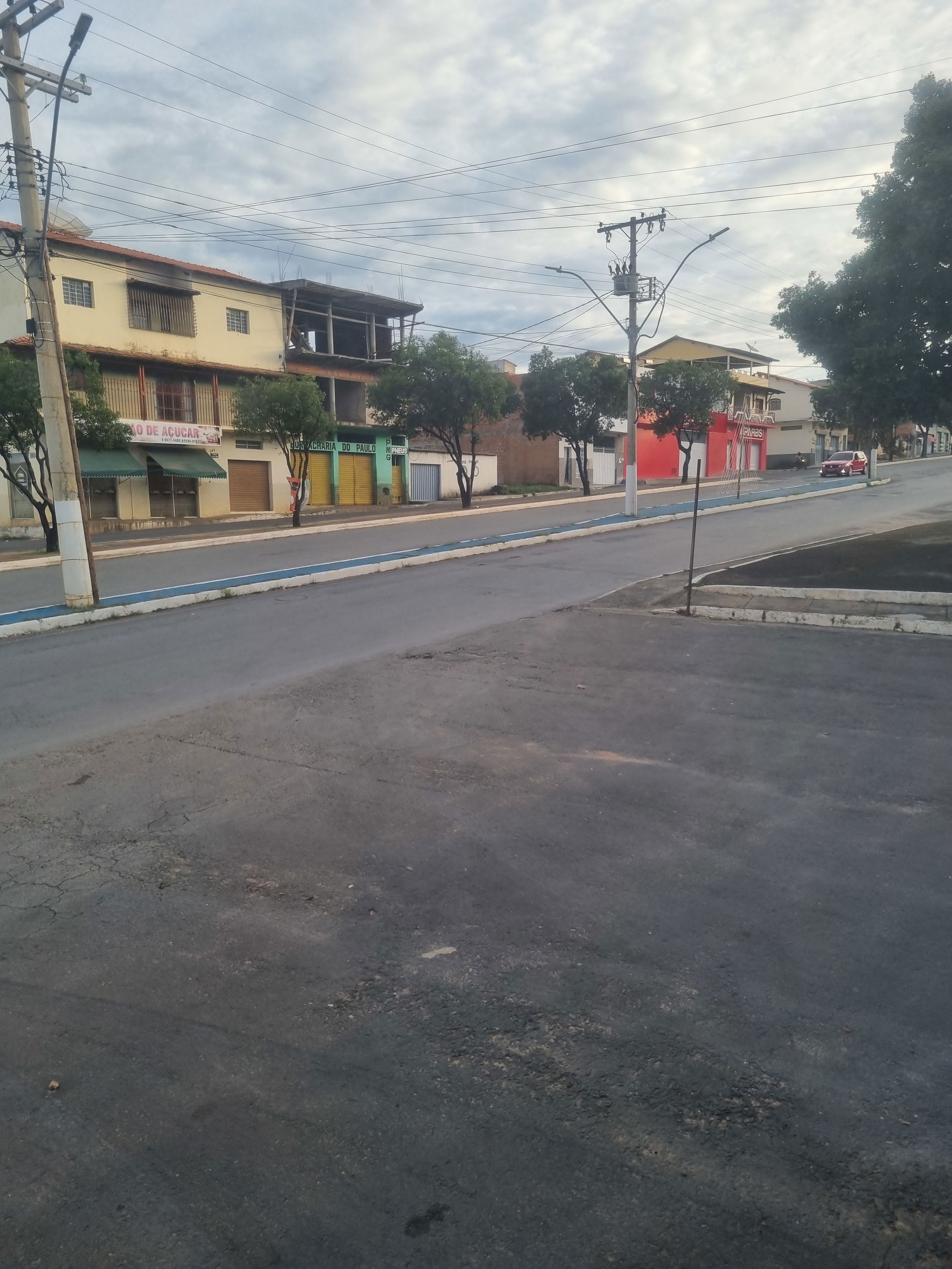 Perímetro urbano de Porteirinha, em janeiro de 2023.