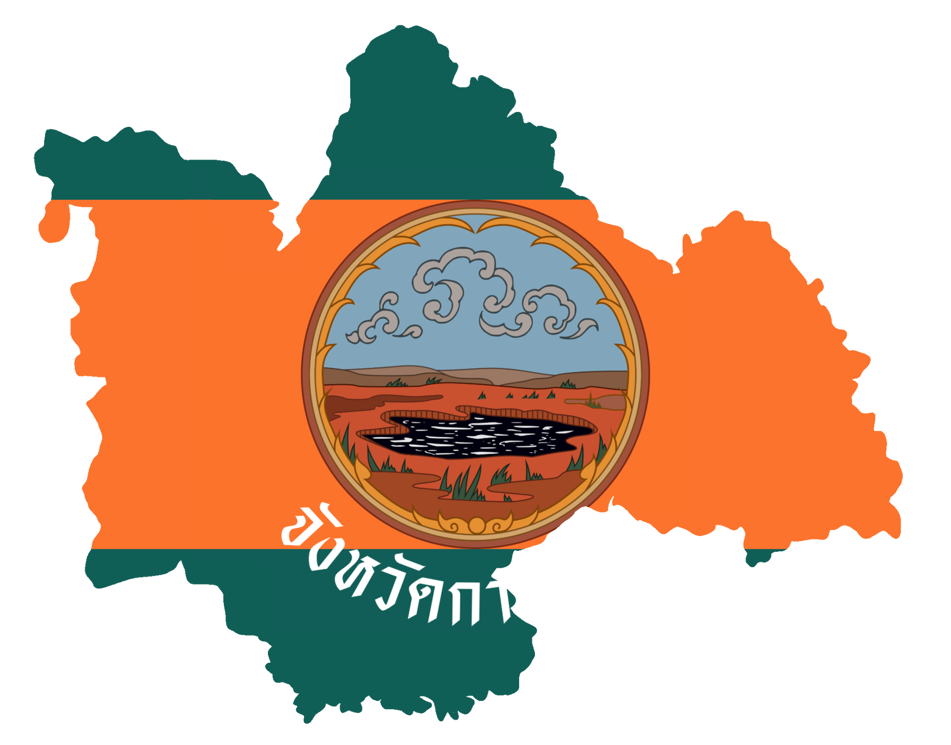 แผนที่ธงจังหวัดกาฬสินธุ์