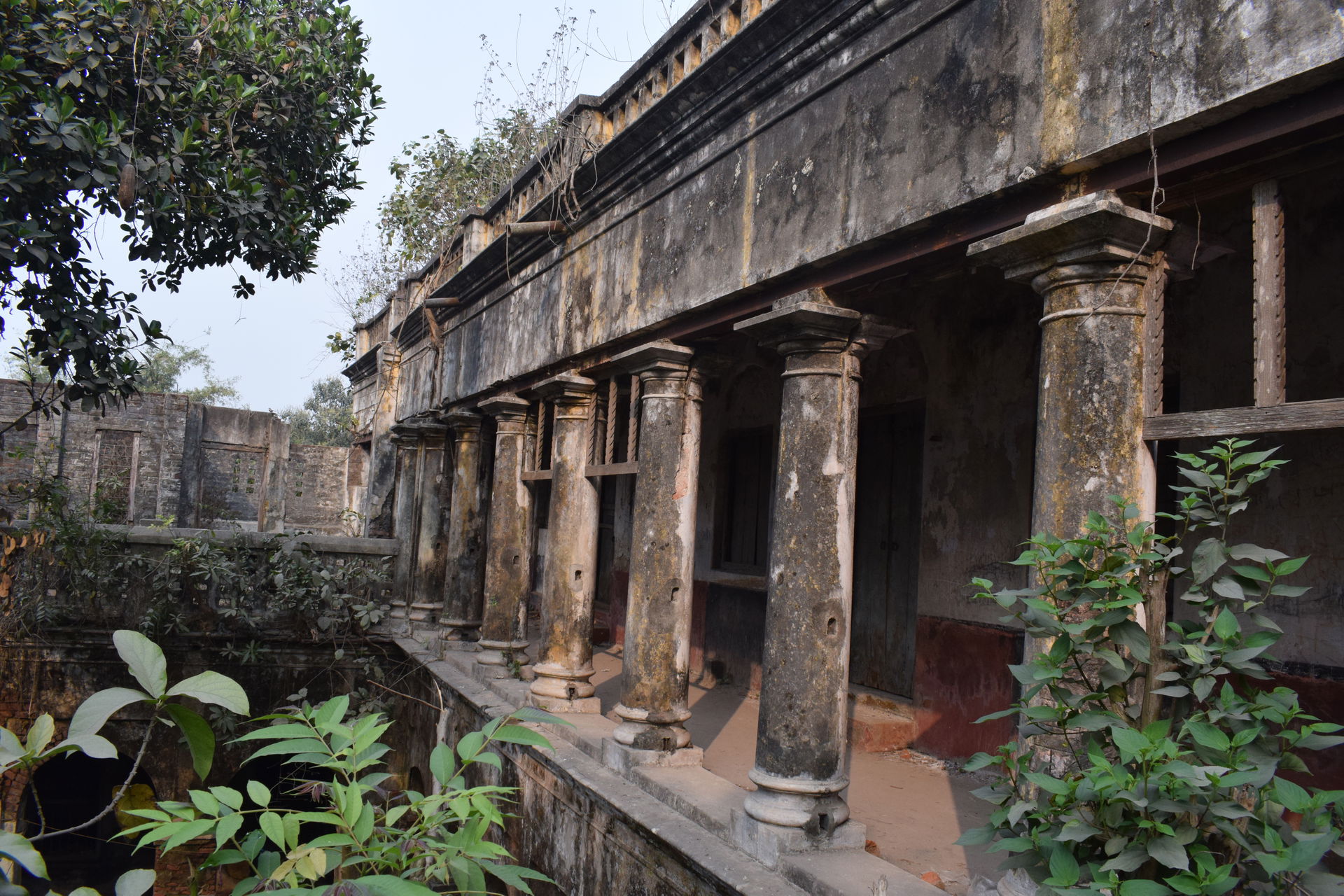 Haripur Rajbari at Haripur Upazila.