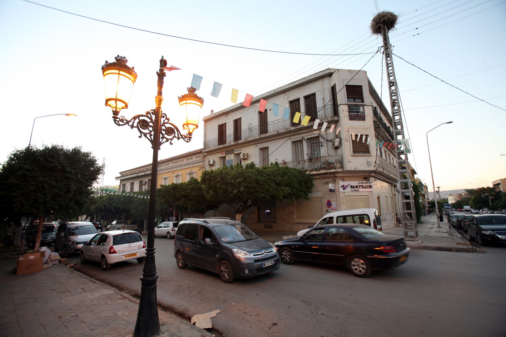 Croisement de la rue du 20 août (ex rue Jean Jaurès) et de la r…