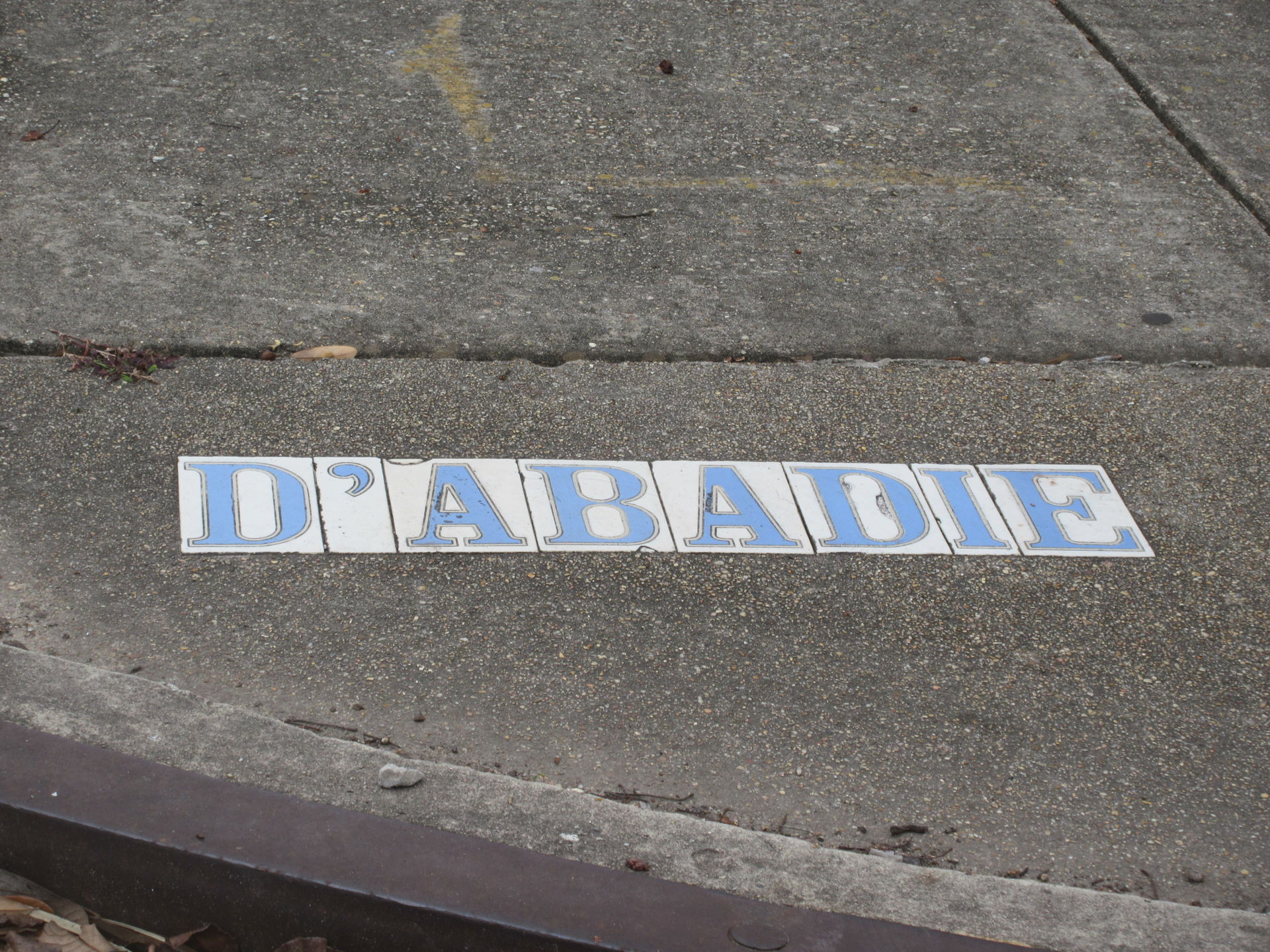 D'Abadie Street, New Orleans