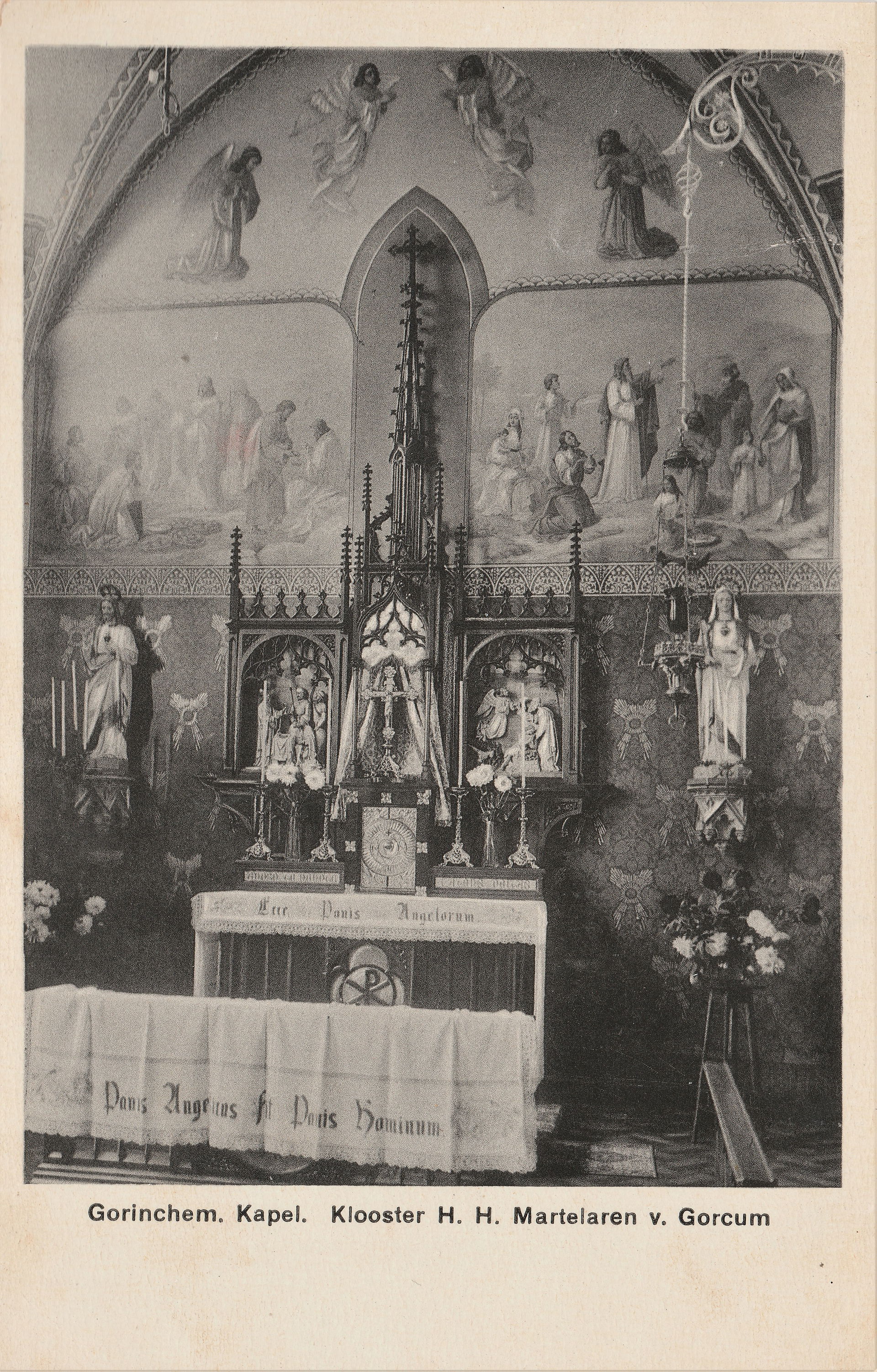 Ansichtkaart - Gorinchem. Kapel. Klooster H.H. Martelaren van G…