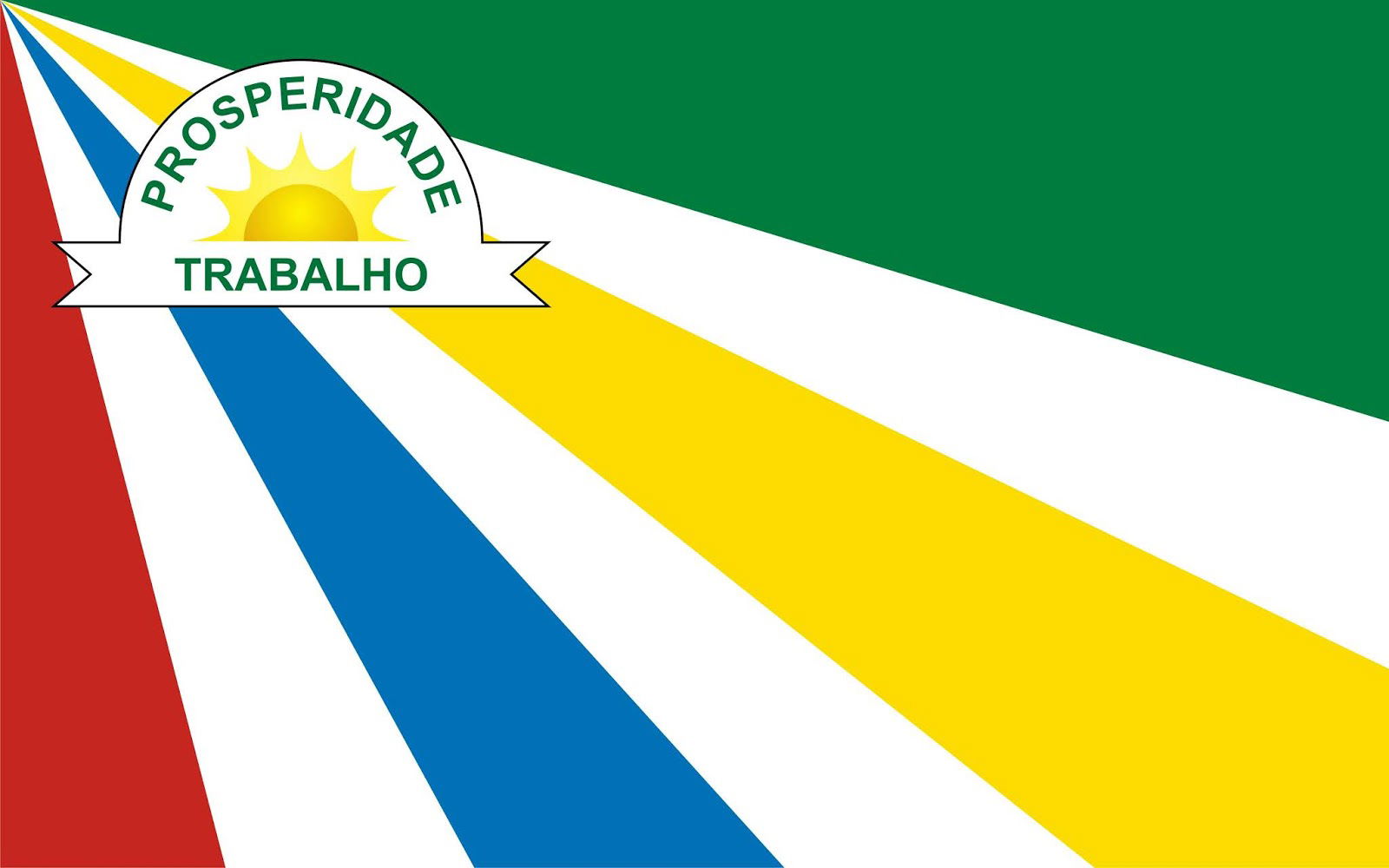 As cores na bandeira representa os valores de Amarante do Maran…