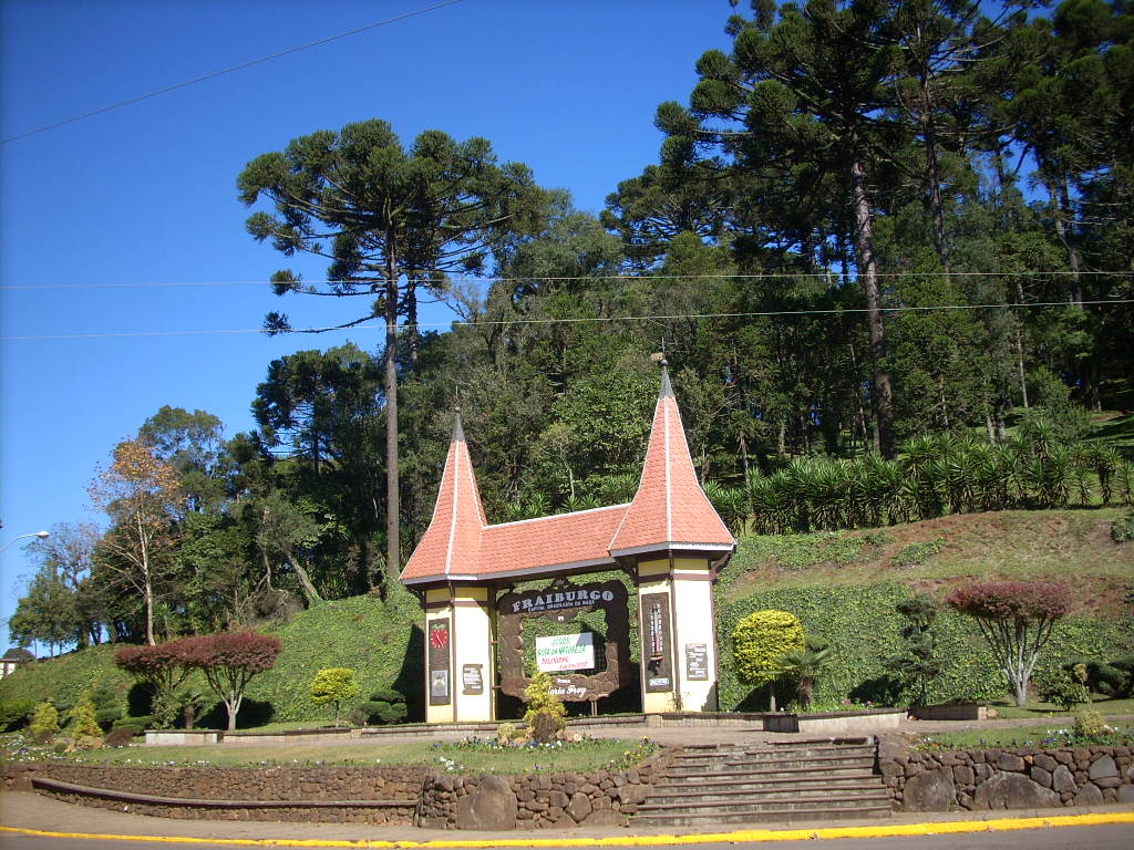 Monument Maria Frey in Fraiburgo Santa Catarina Brasil