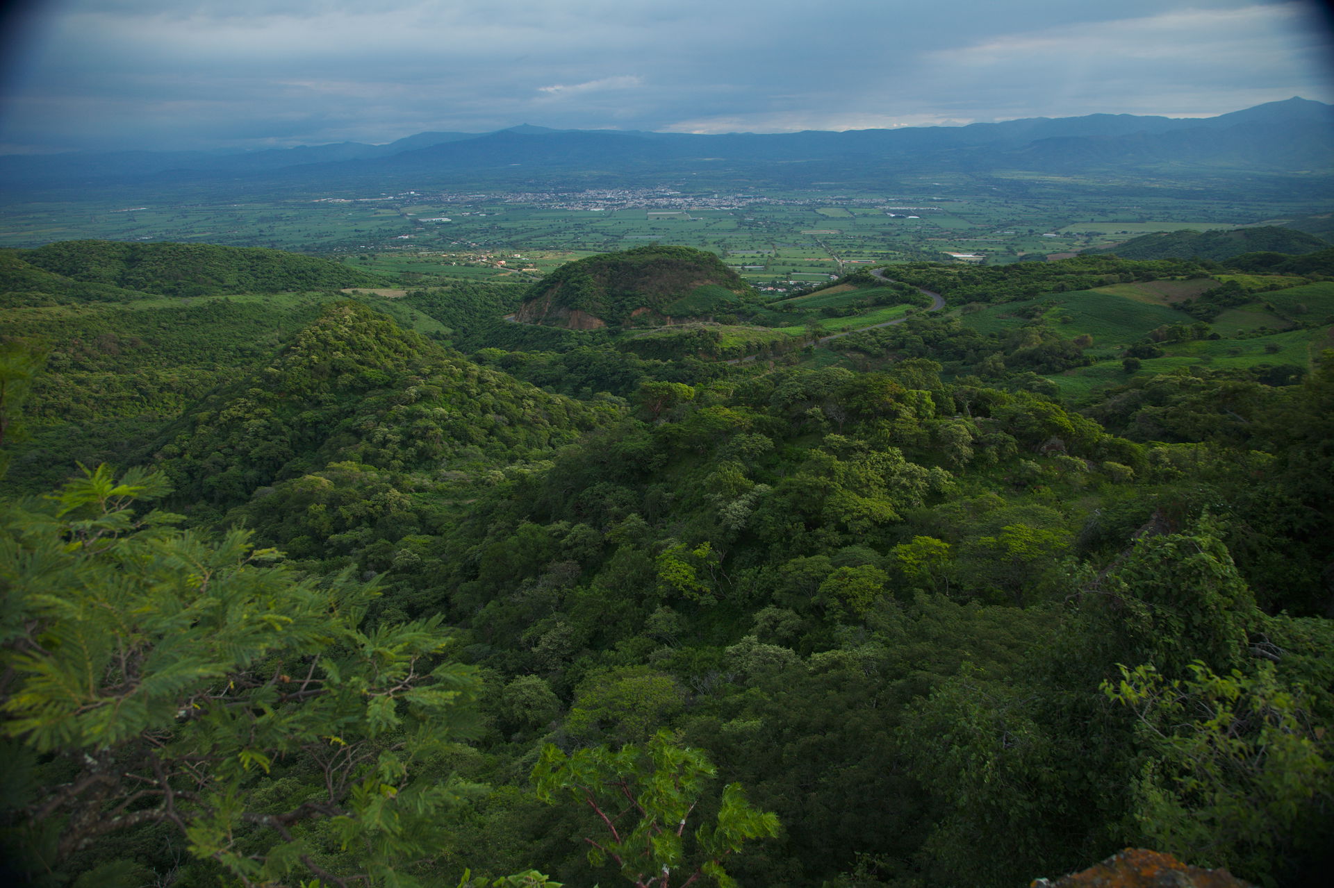 View of Ameca from the view point