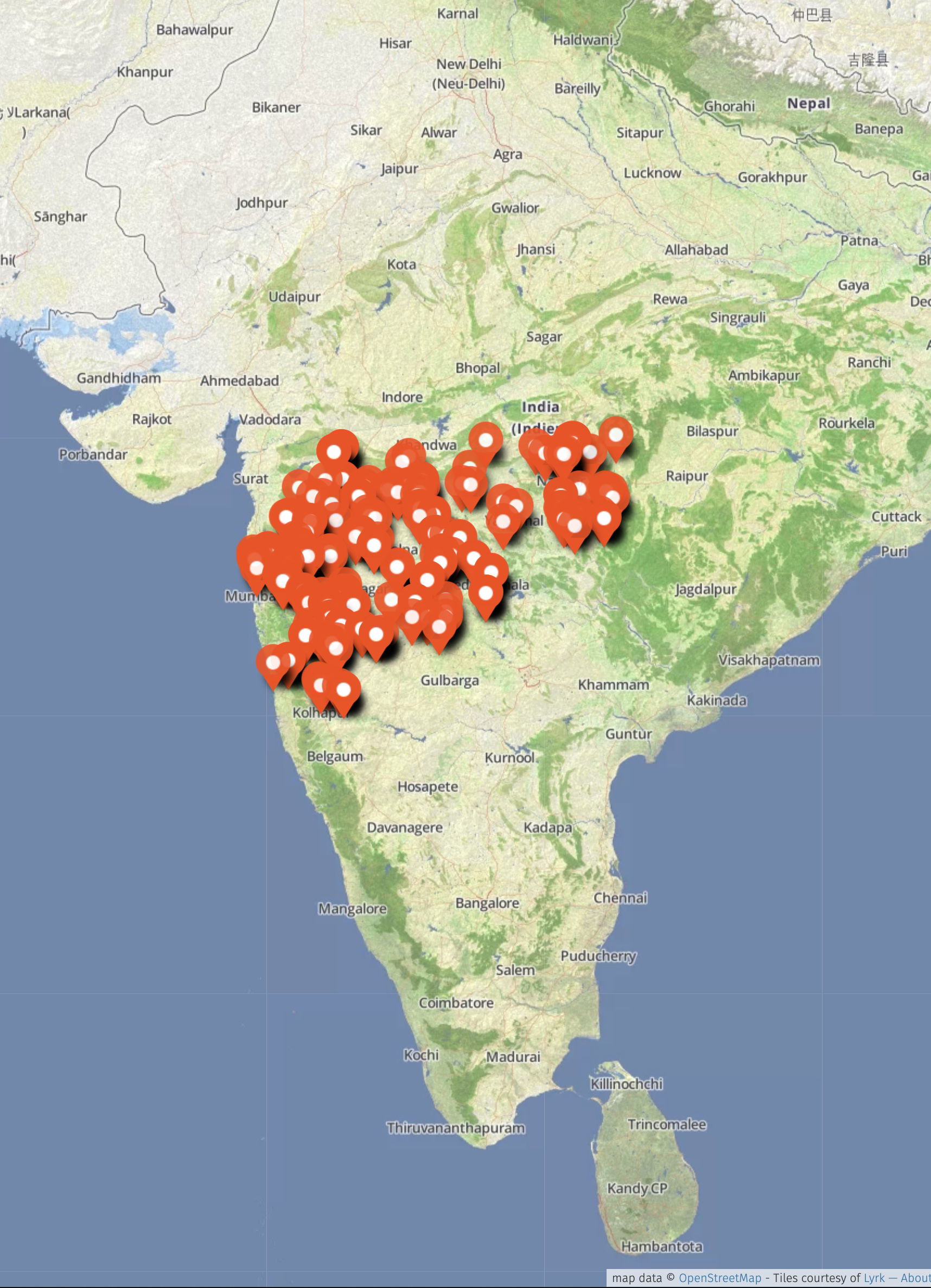 Maharashtra is a large state of India. Its Western Ghats, Decca…