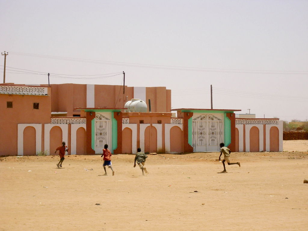 The town of Al-Fashir in North Darfur state, Sudan.