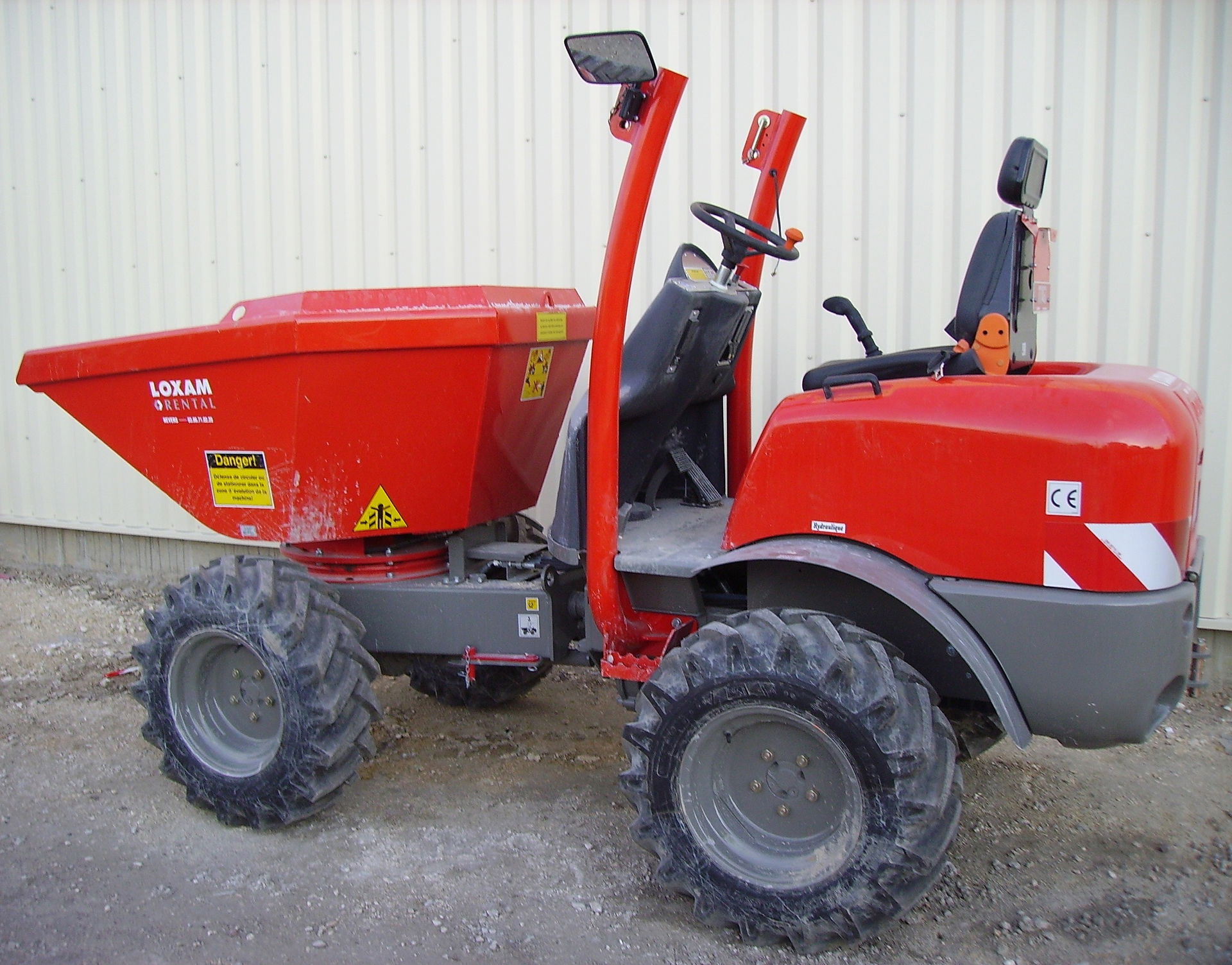 An AUSA mini-dumper in France.