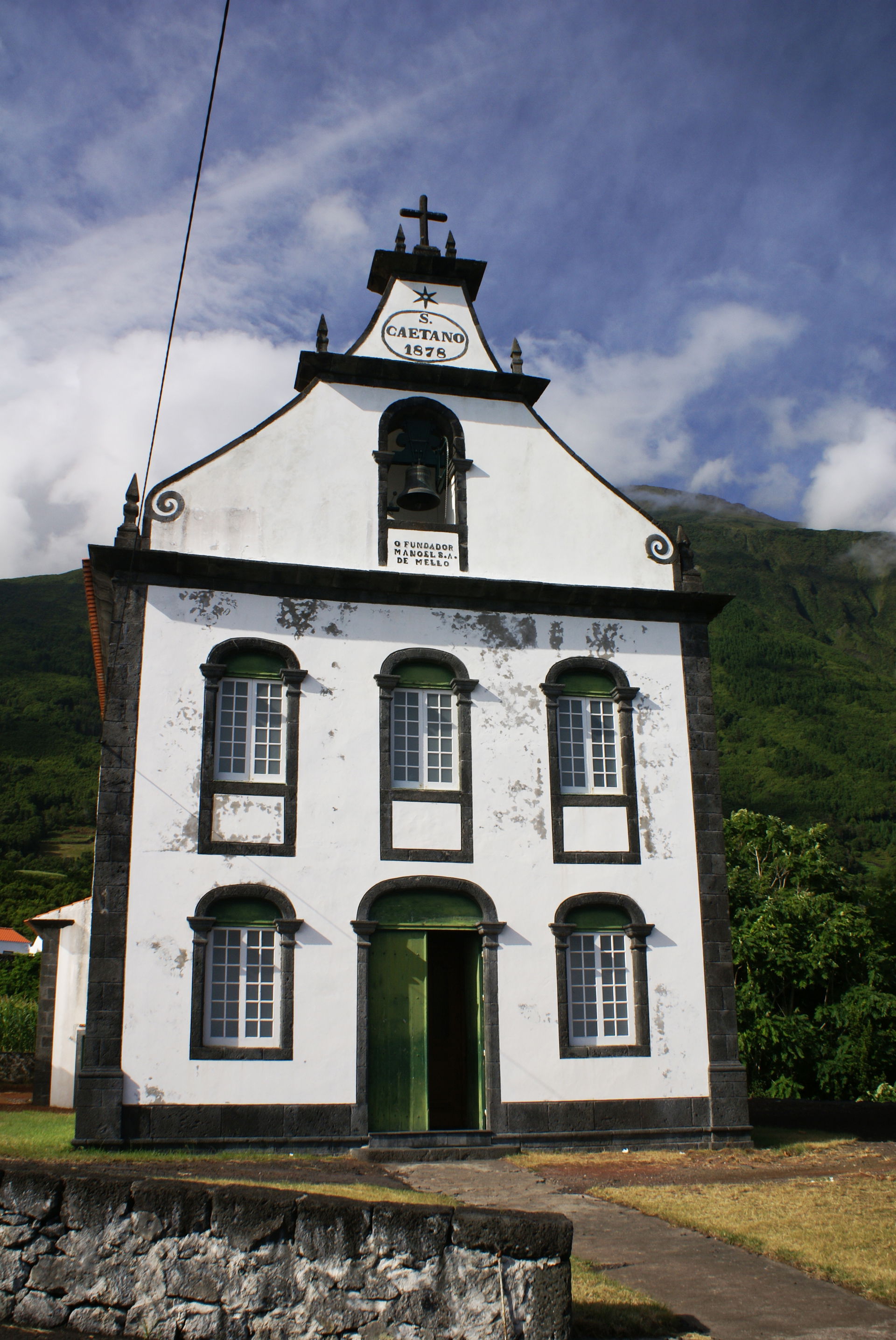 Front façade of the Church of São Caetano, São Caetano, Madalen…