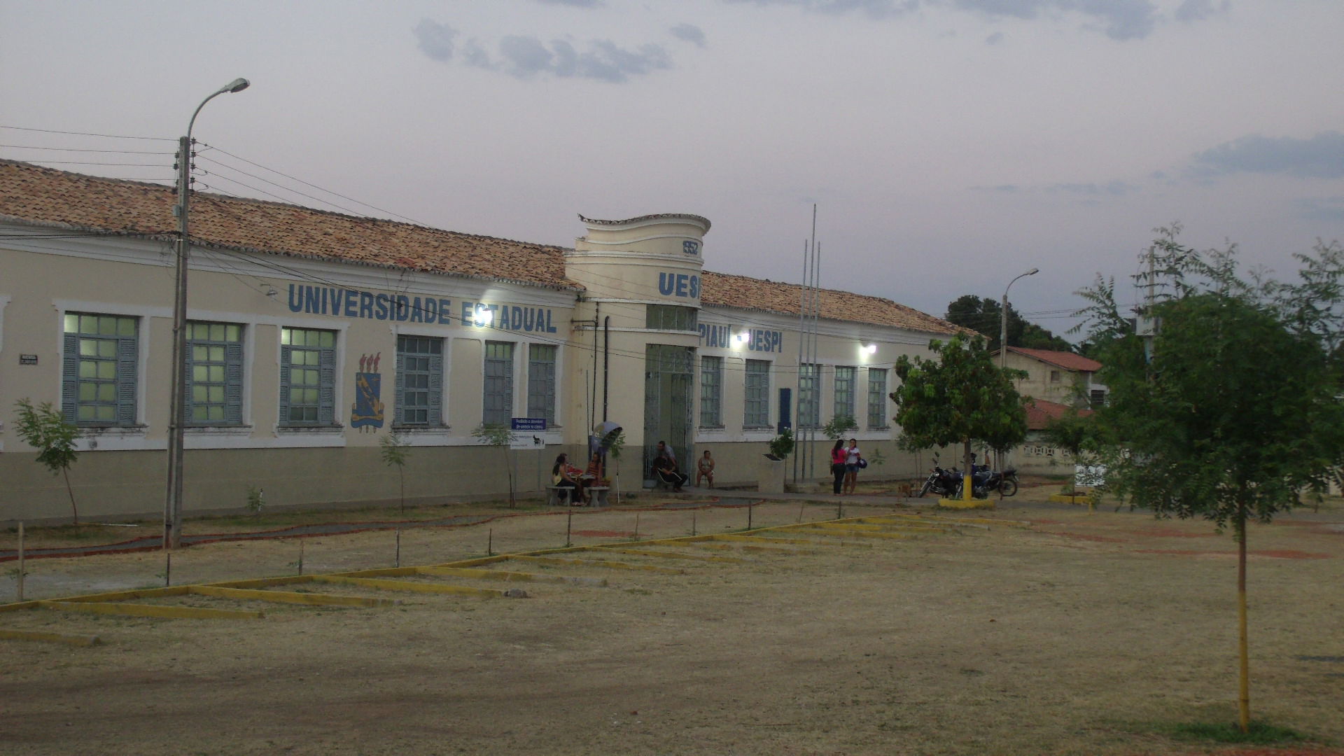 Frontaria do prédio da UESPI em Oeiras Piauí.