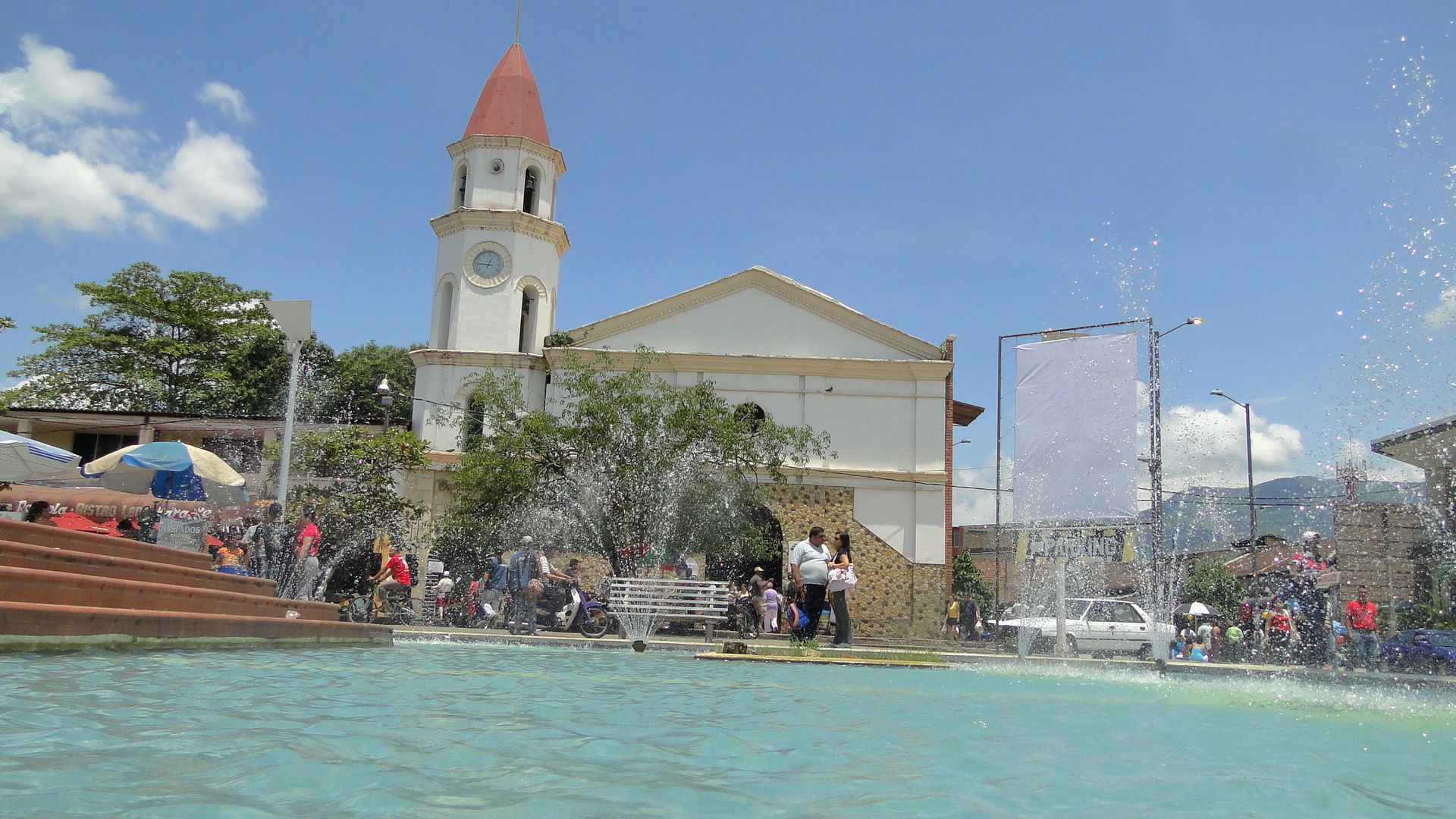 Melgar Tolima fuente parque