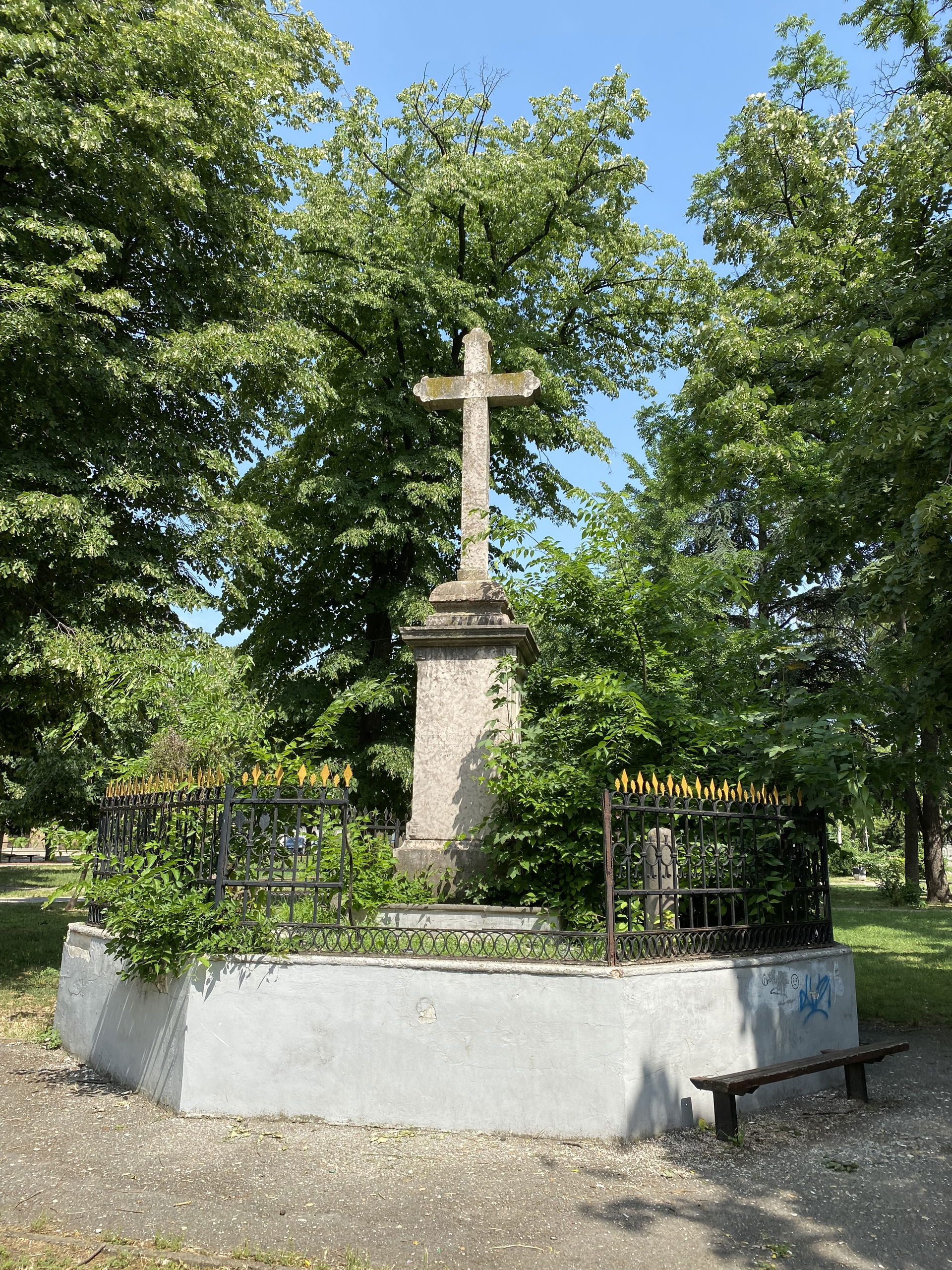 A cross in Kovin