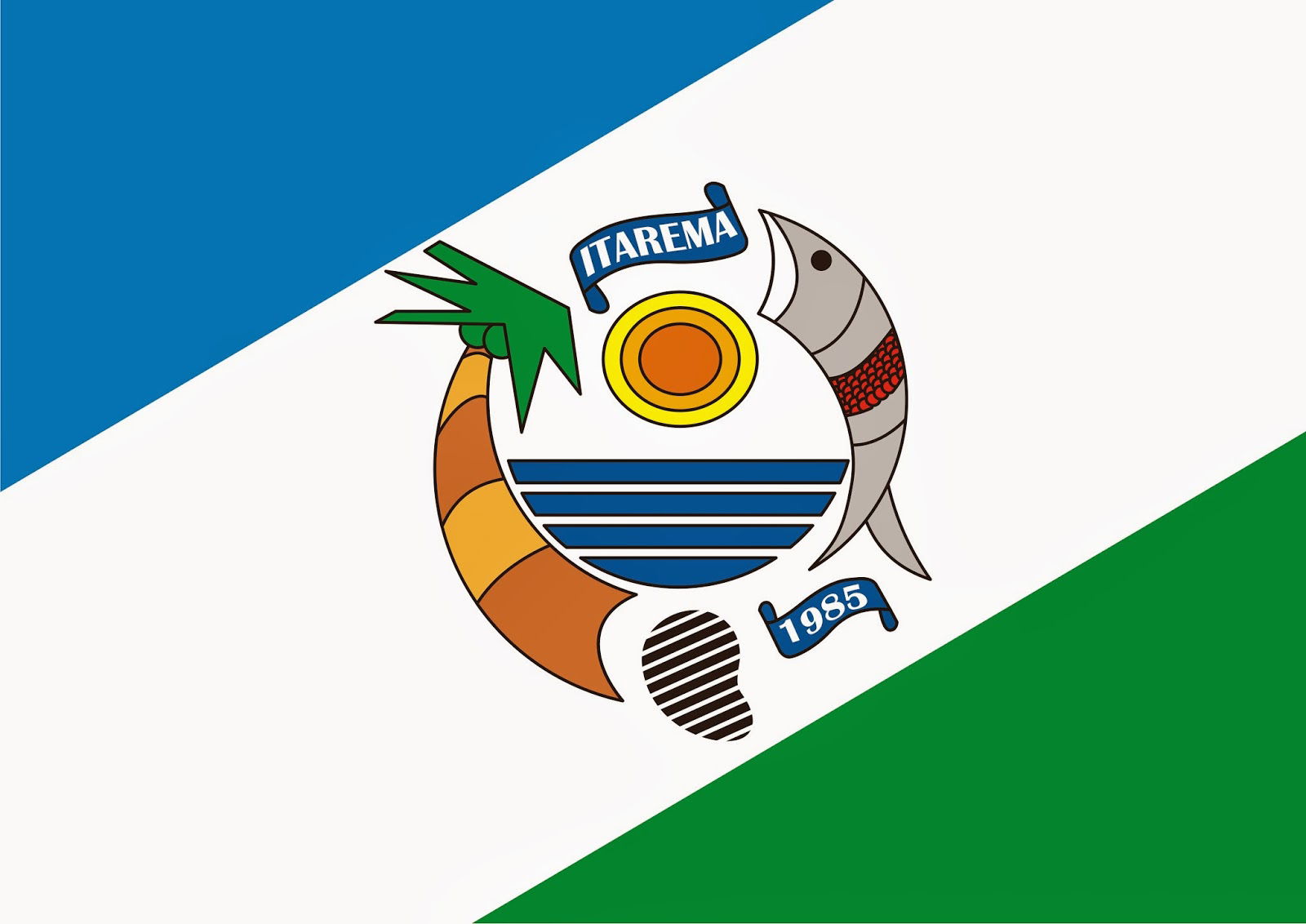 Bandeira do município de Itarema