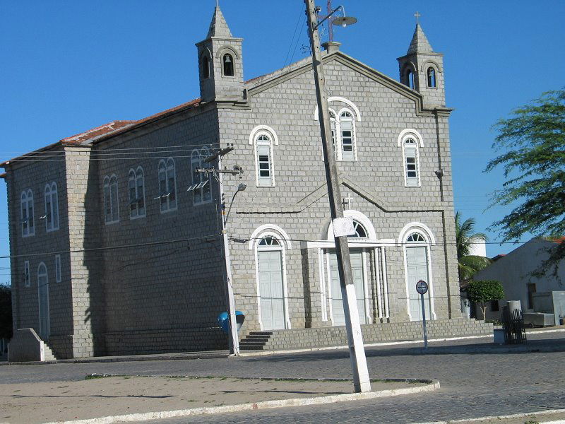 Igreja Matriz de Santa Luzia, Santaluz, Bahia.