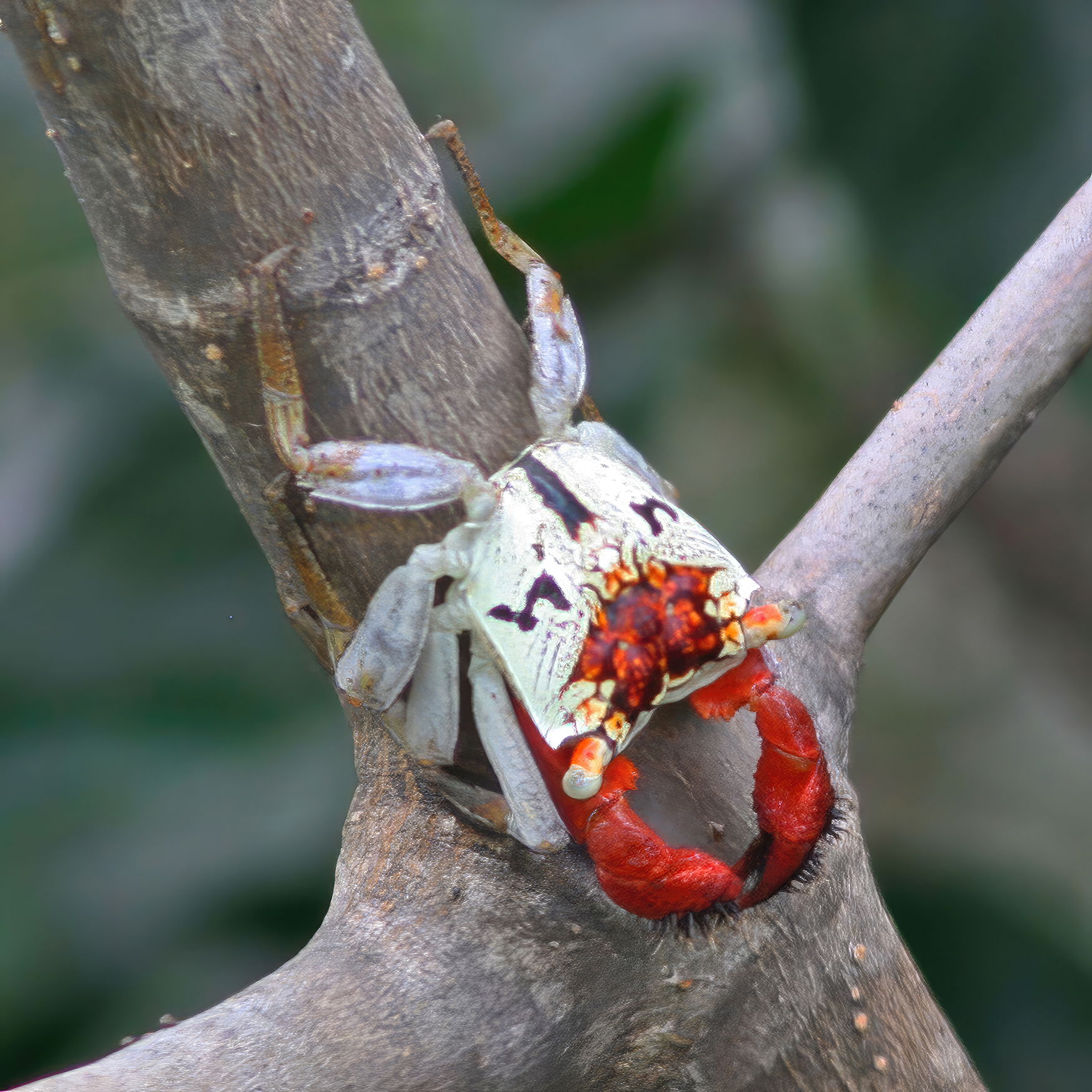 Mangrove tree crab (Aratus pacificus) Quepos, Costa Rica