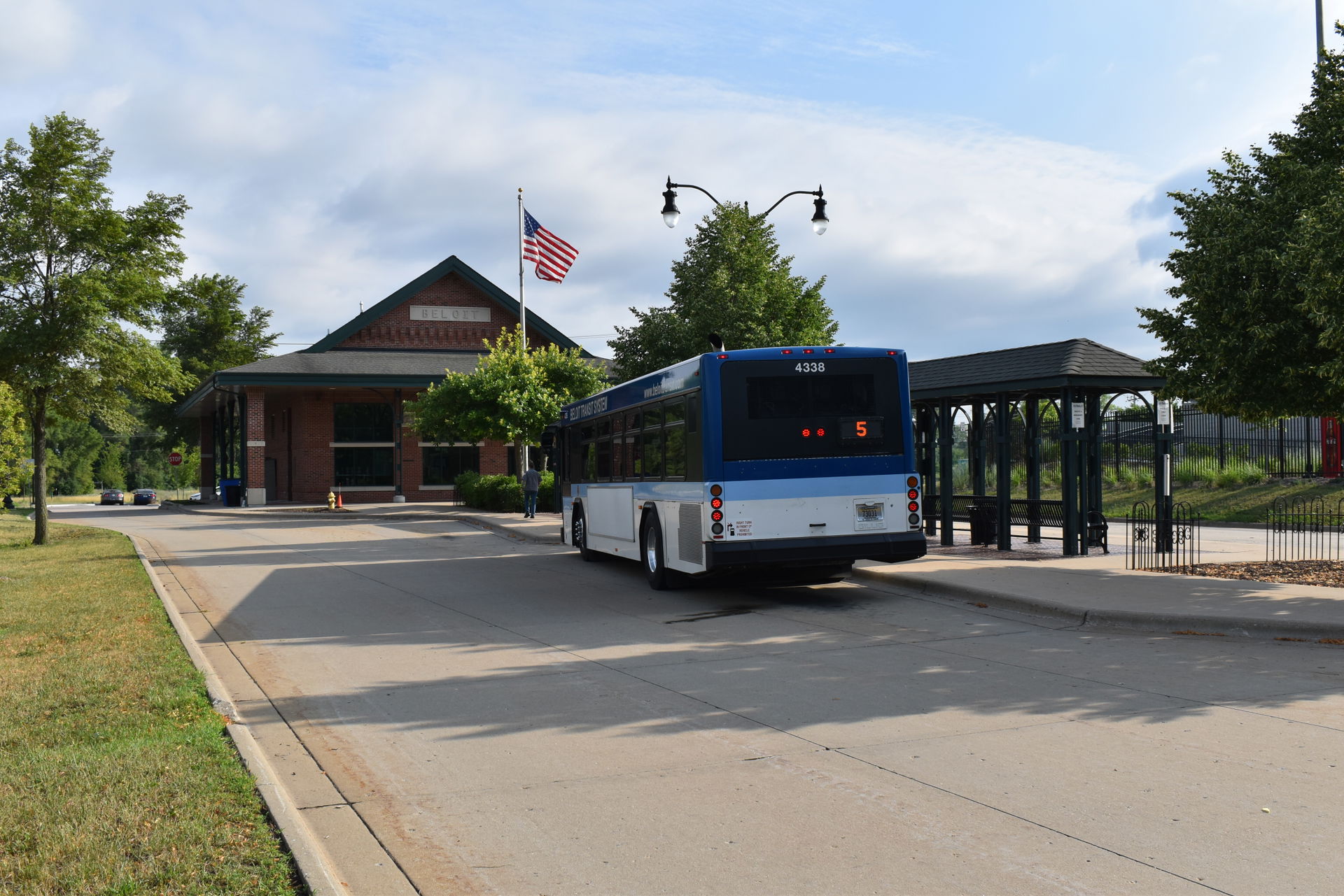 The Beloit Transfer Center in Beloit, WI in July 2022