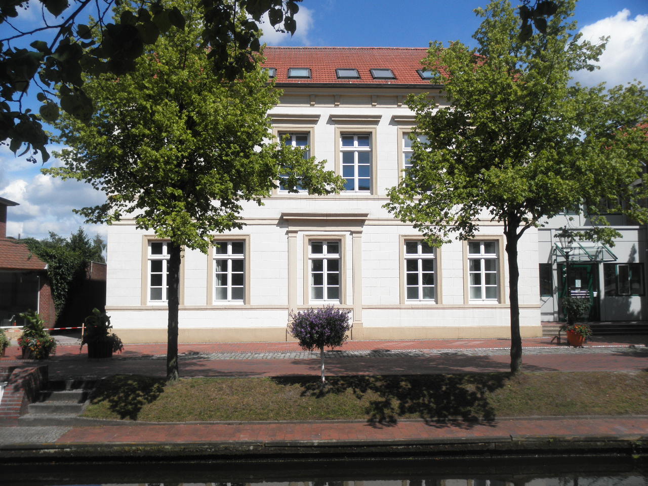 der Hauptkanal in Papenburg, Emsland