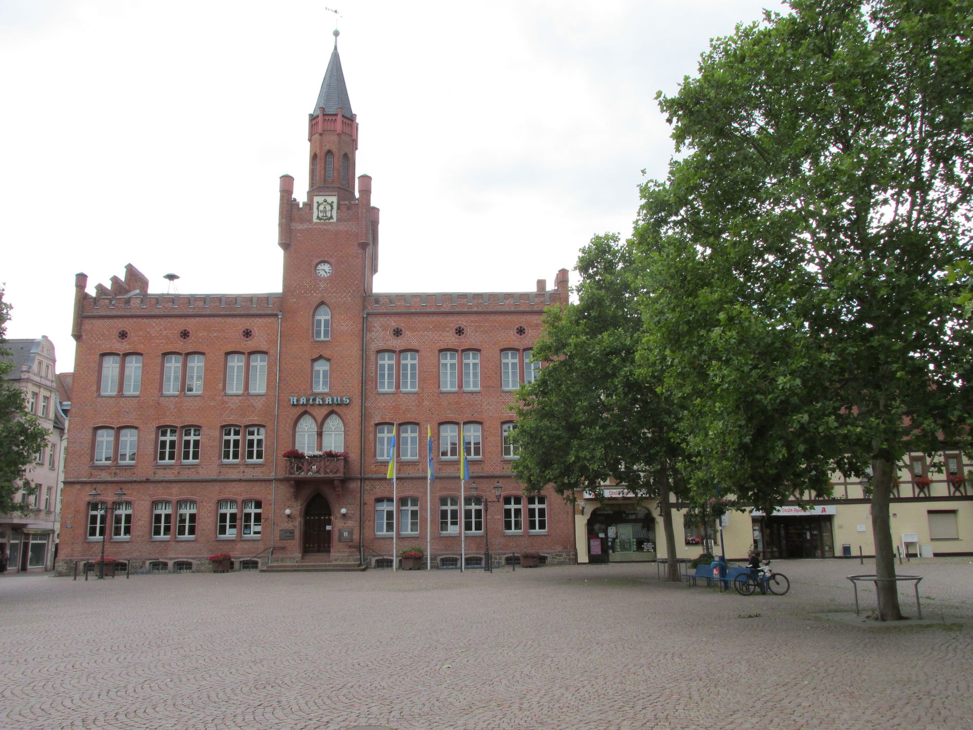 das Rathaus von Bitterfeld, Markt 7