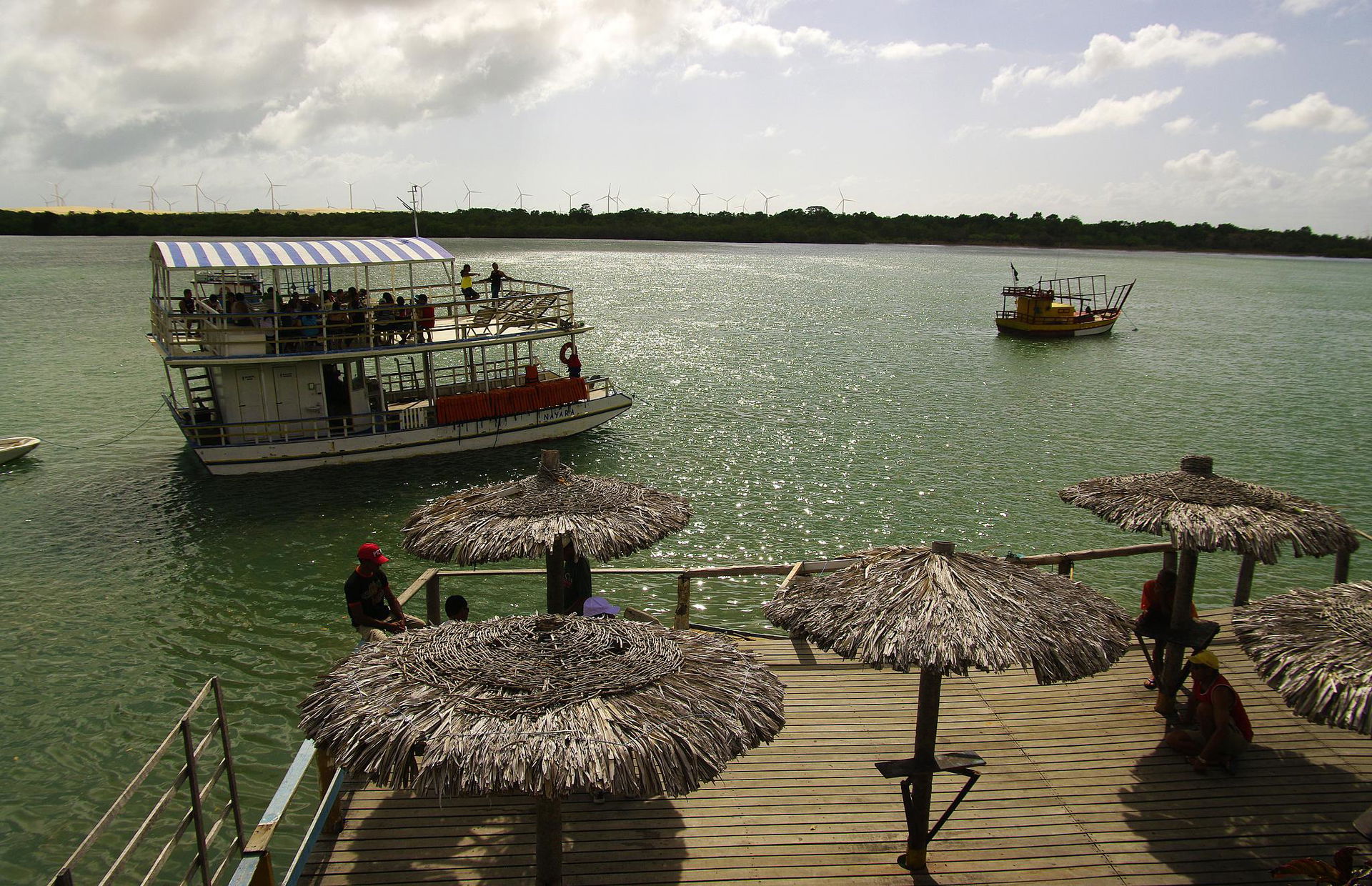 Rio Jaguaribe em Fortim