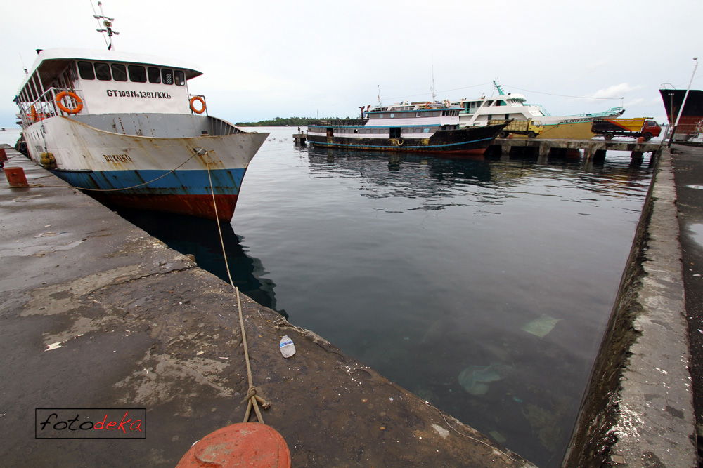 Tobelo Port North Moluccas