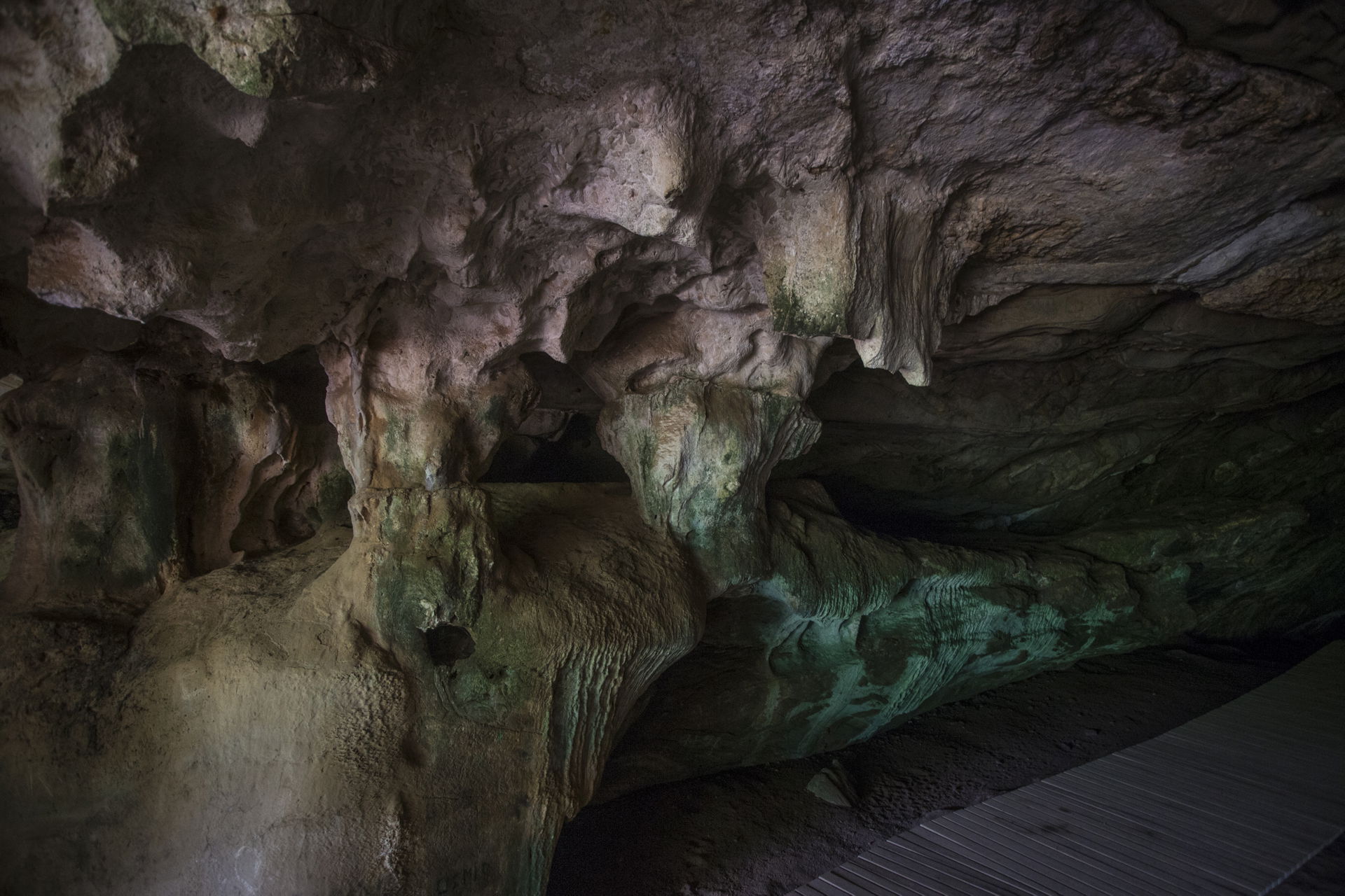Interior of the Gruta do Limoeiro (Portuguese for Lemon Tree Ca…