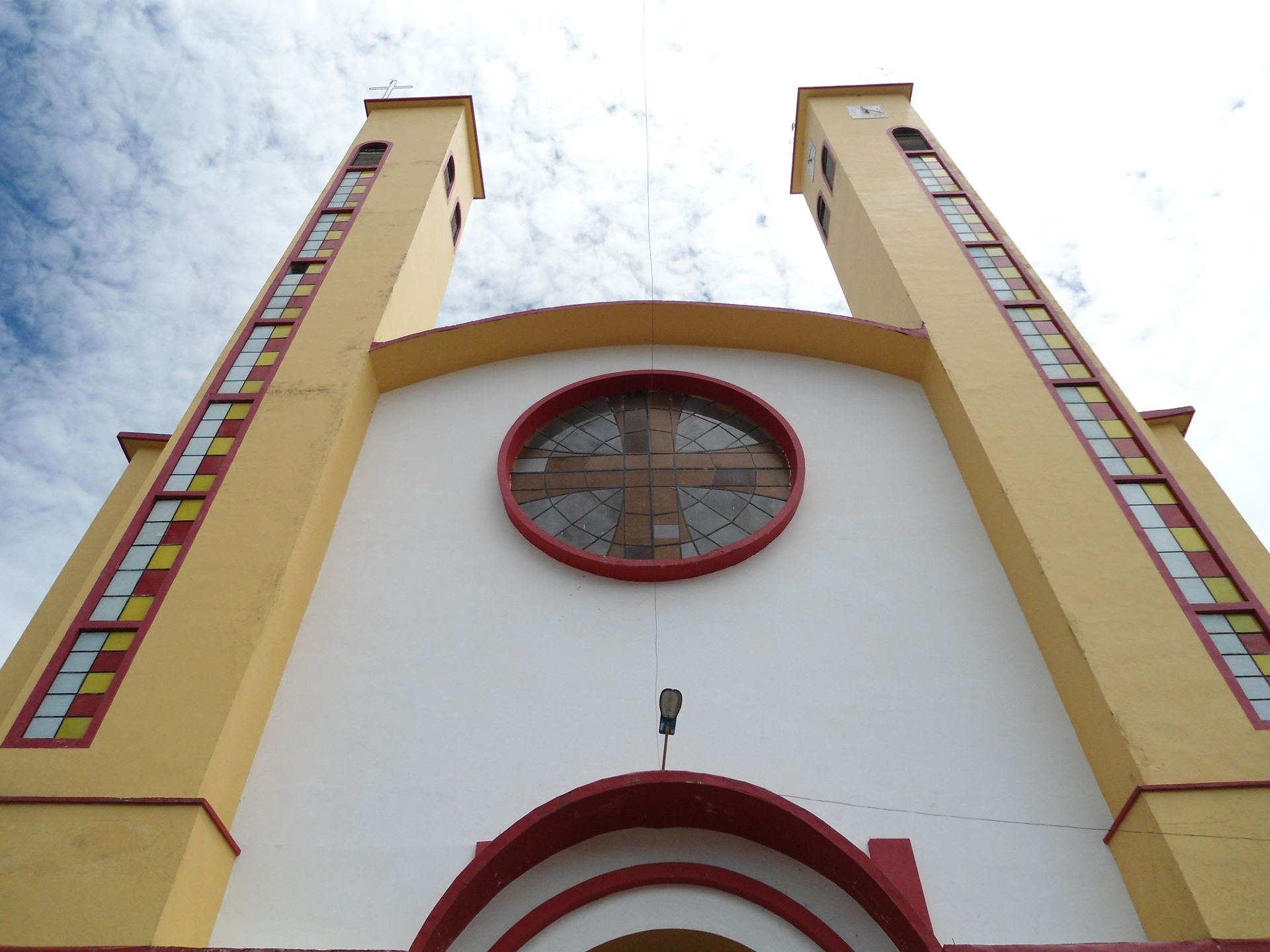 Bottom view of Church at Anserma (Caldas)