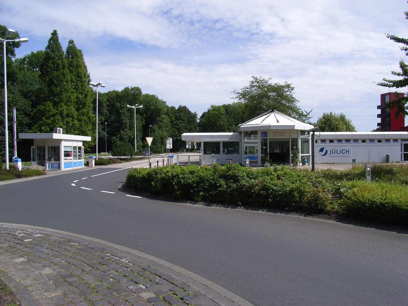 Haupteingang Forschungszentrum Jülich, NRW