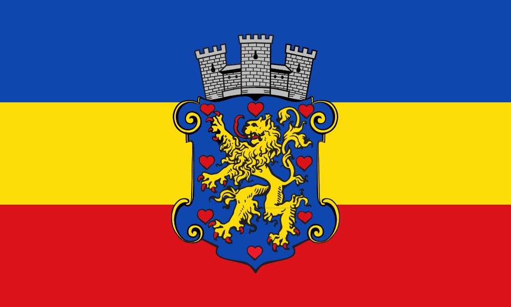 Flag of the town of Winsen (Luhe)