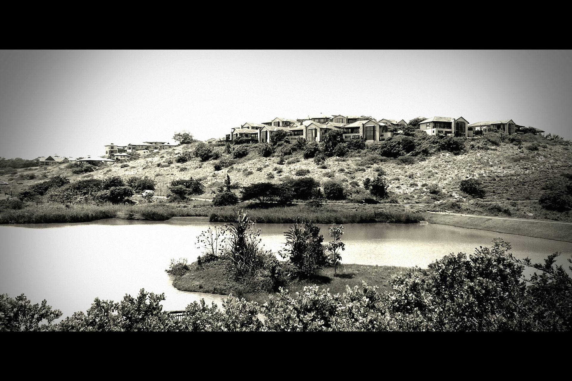 Heron Dam, Ballito is a freshwater dam filled with Bass, Tilapi…