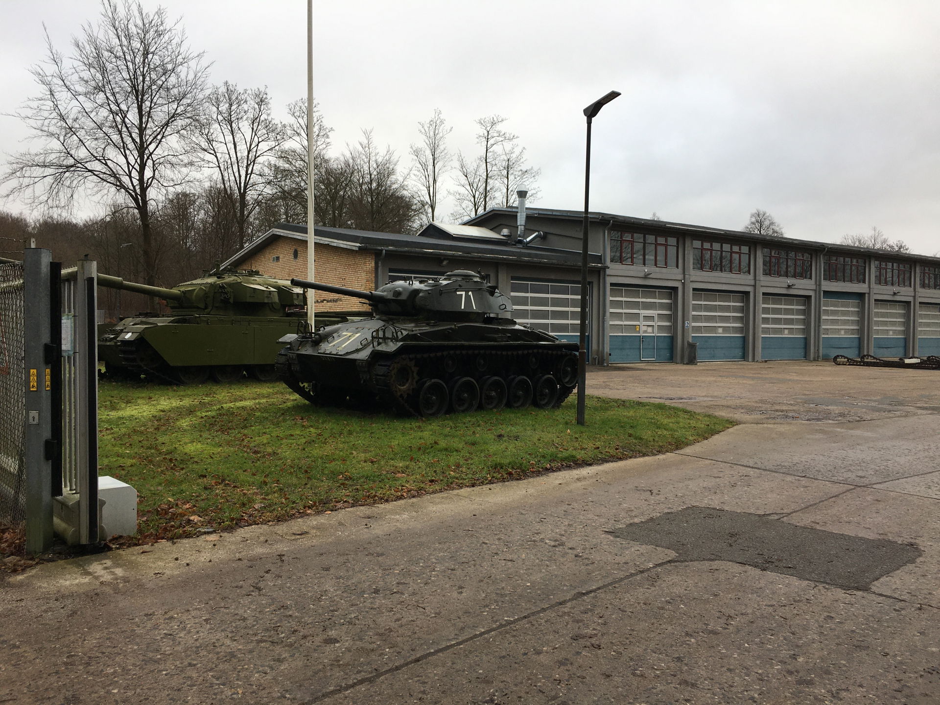 Næstved, Tanks ved Tung Transportafdeling