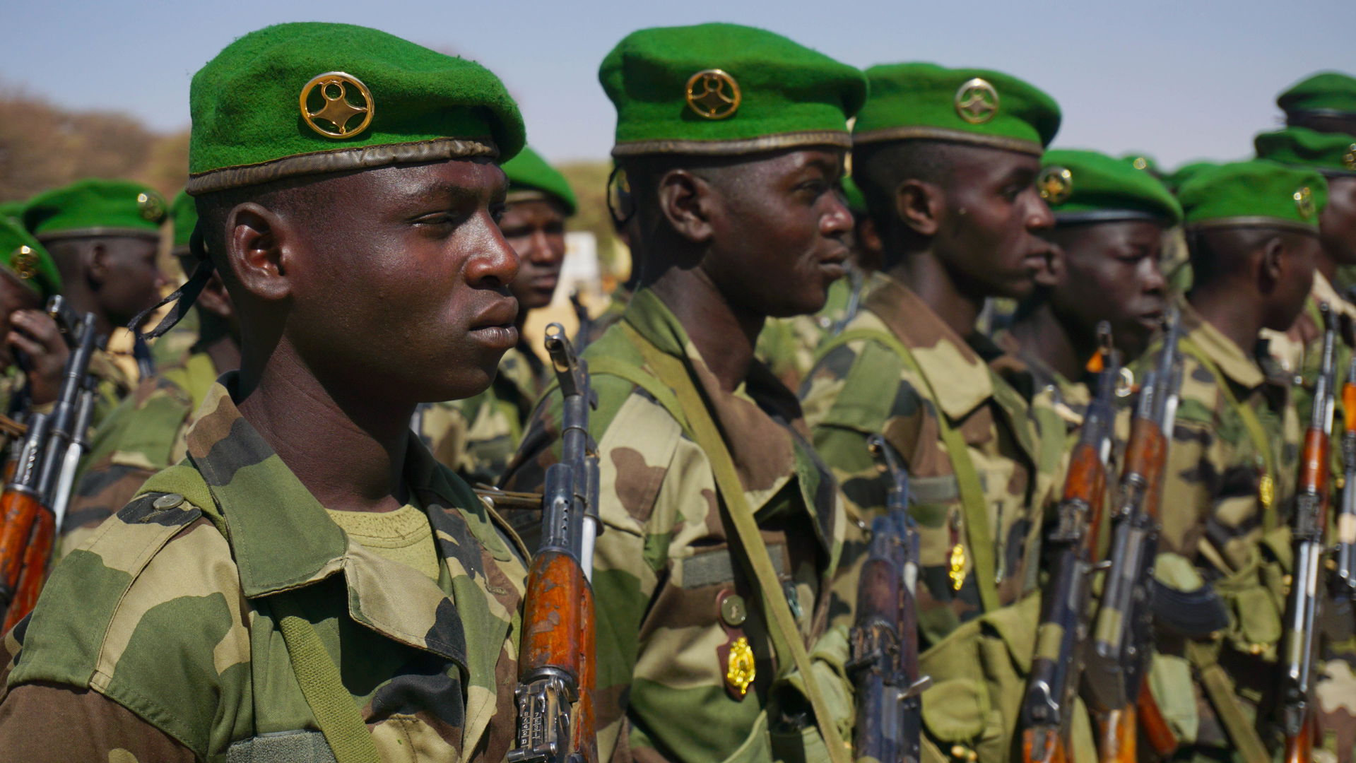 Nigerien armed forces participate in the opening ceremonies of …