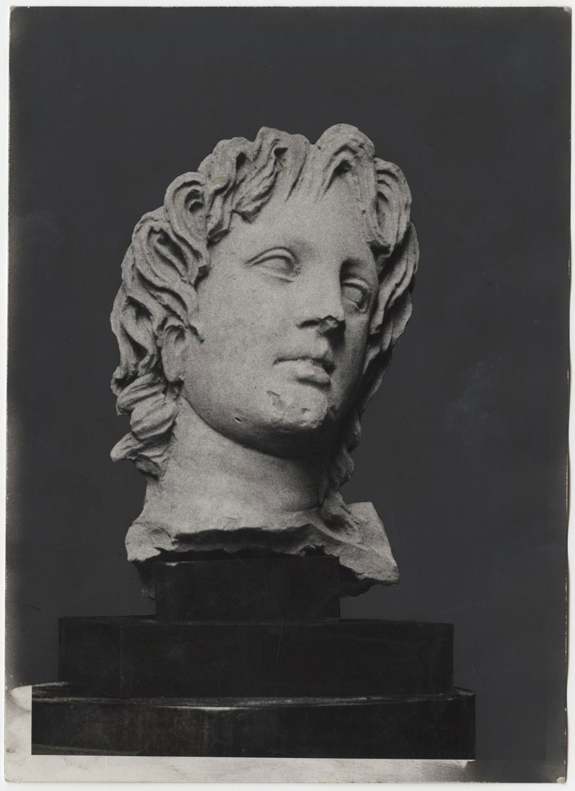 Head of a Young Person at the Civic Museum of Lucera.