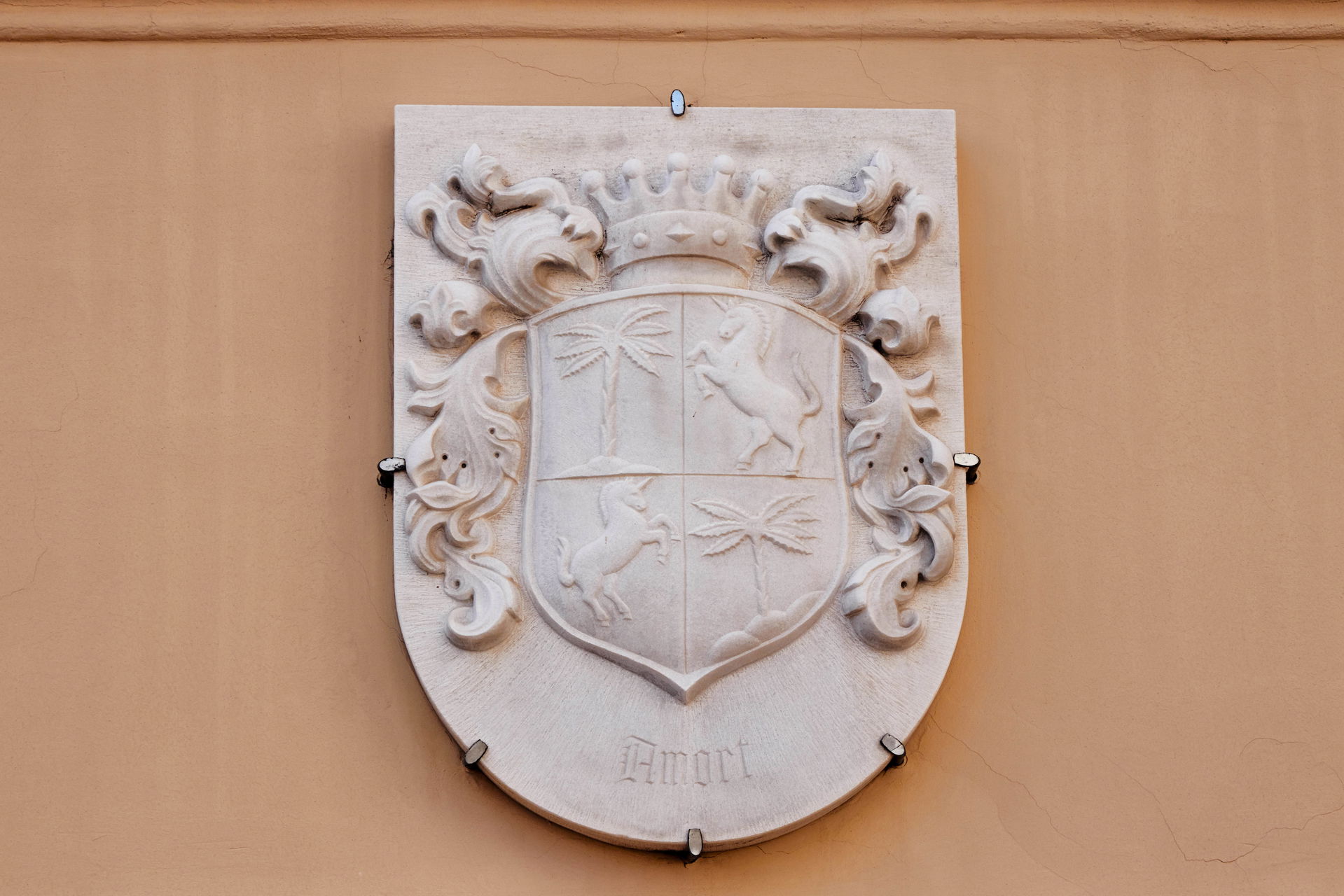 Merano facciata edificio via Portici