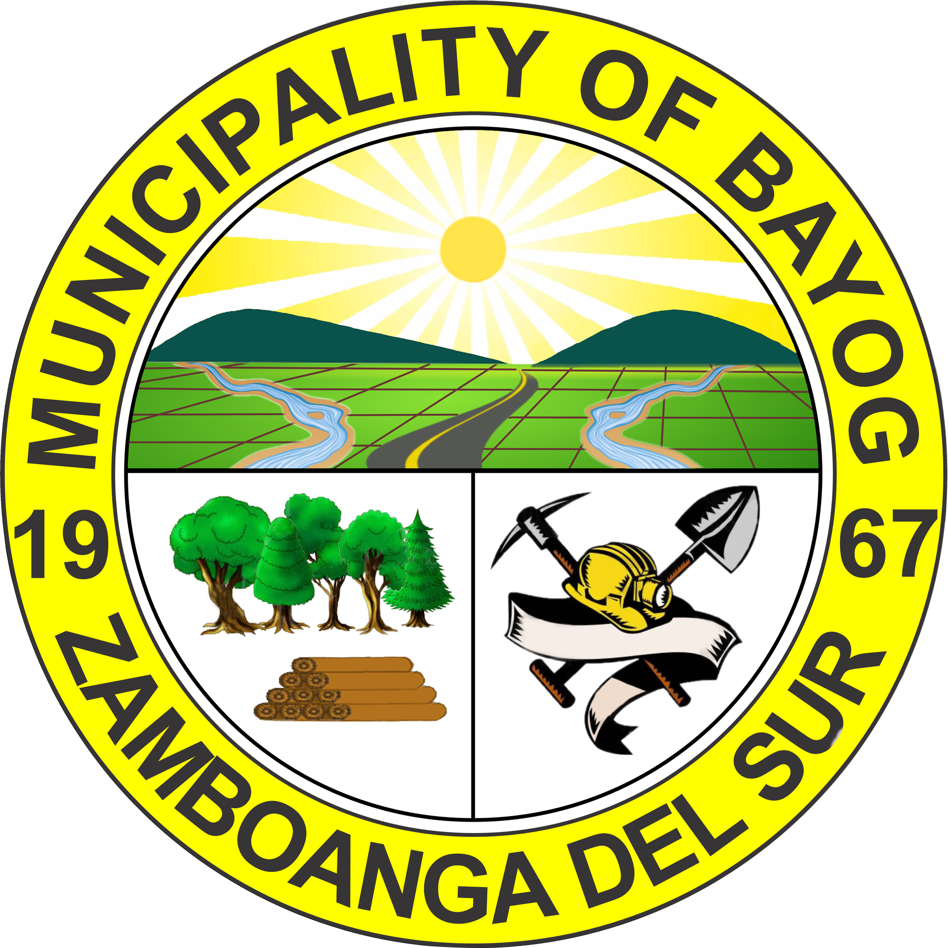 Seal of Bayog, Zamboanga del Sur, Philippines. As adopted throu…