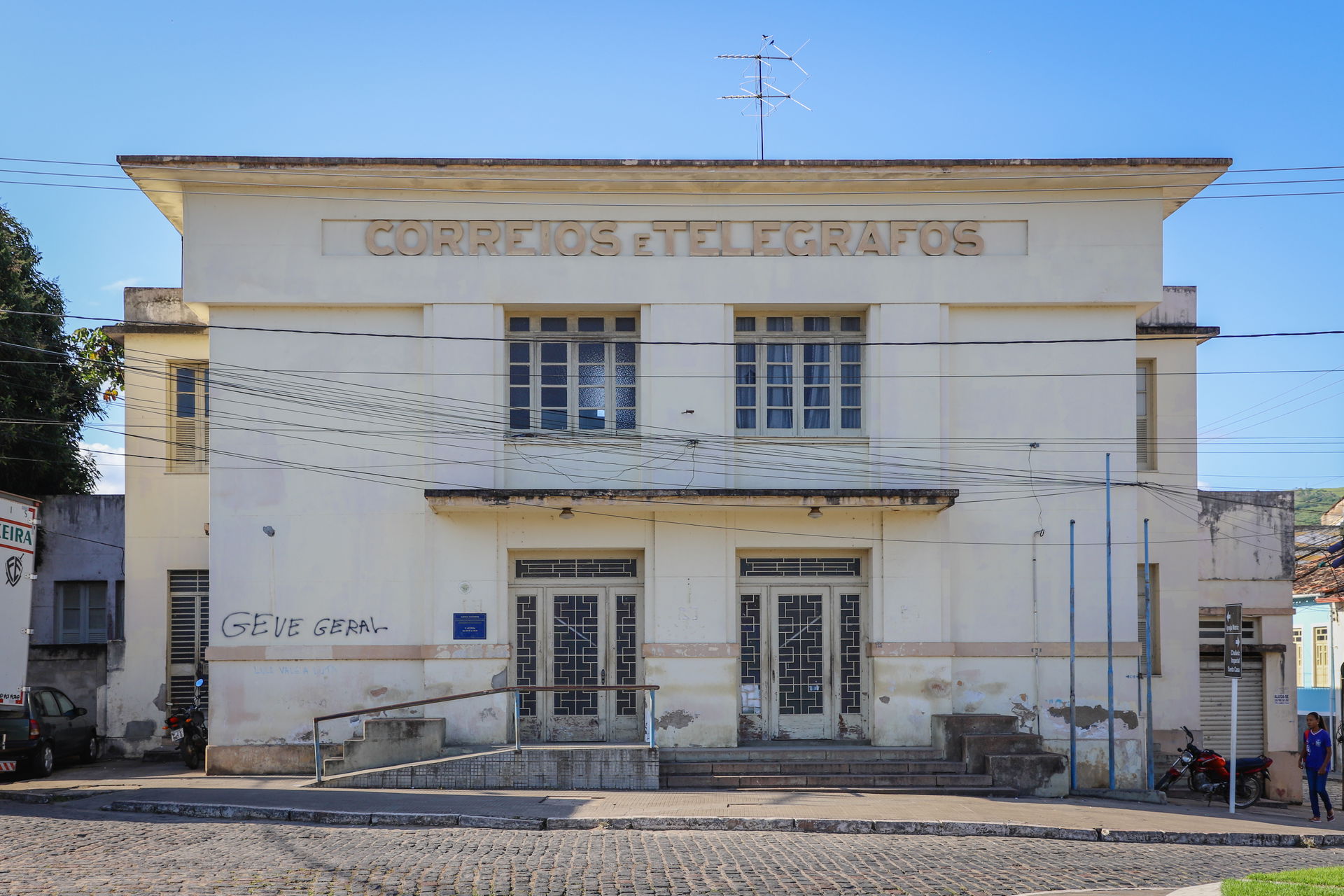 Post office, Cachoeira, Bahia, Brazil.