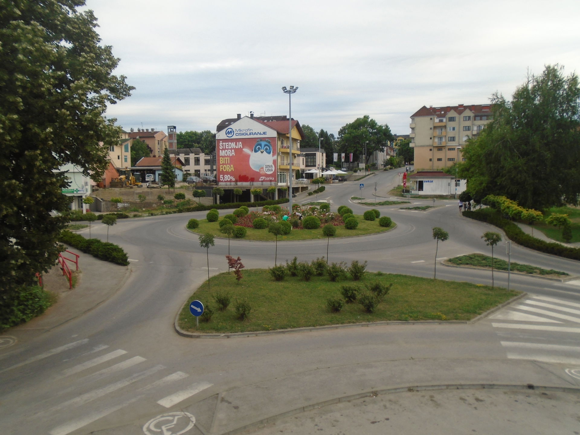 Roundabout "Rampa" in Derventa